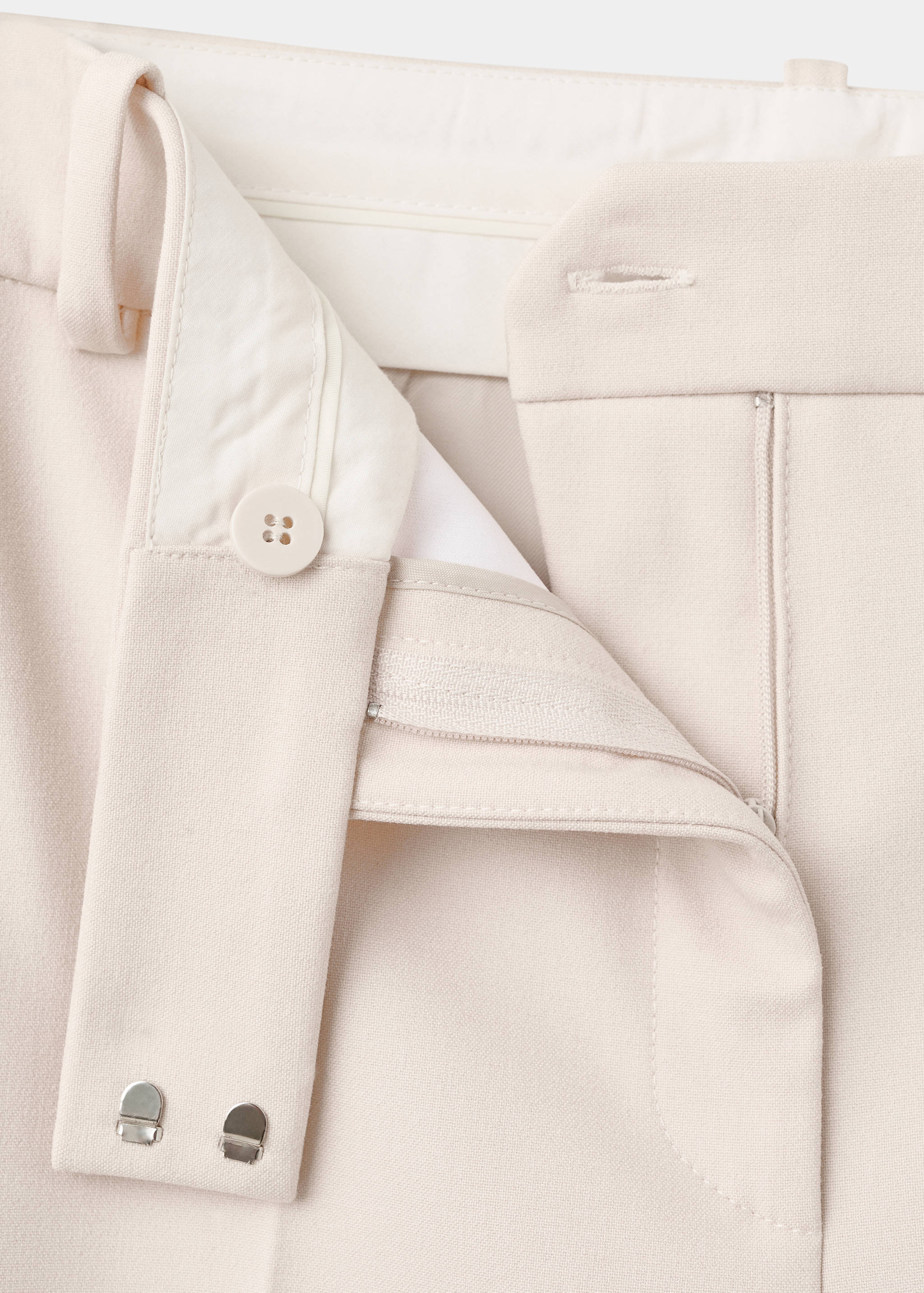 Flared suit trousers - Details of the article 8