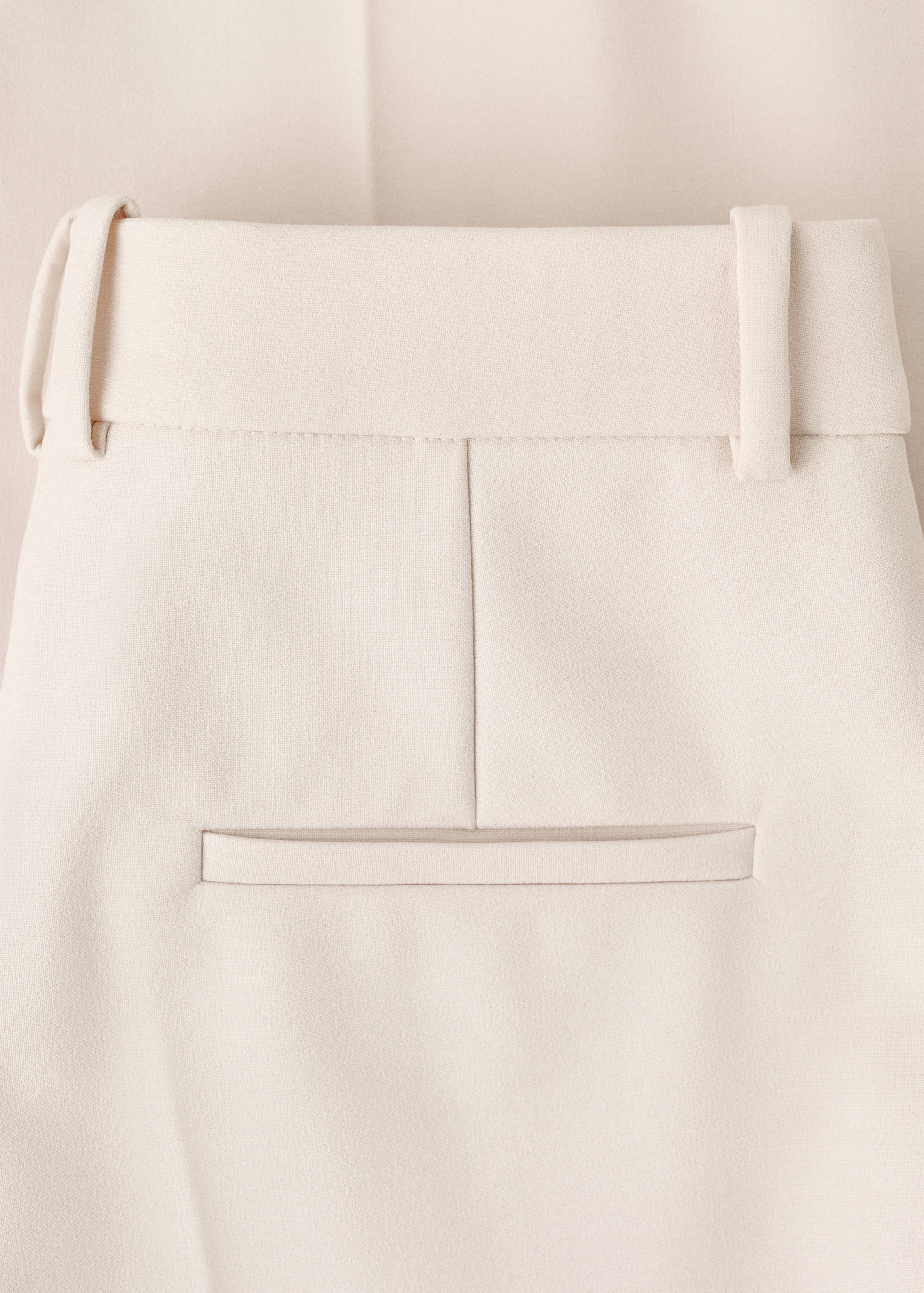 Flared suit trousers - Details of the article 0