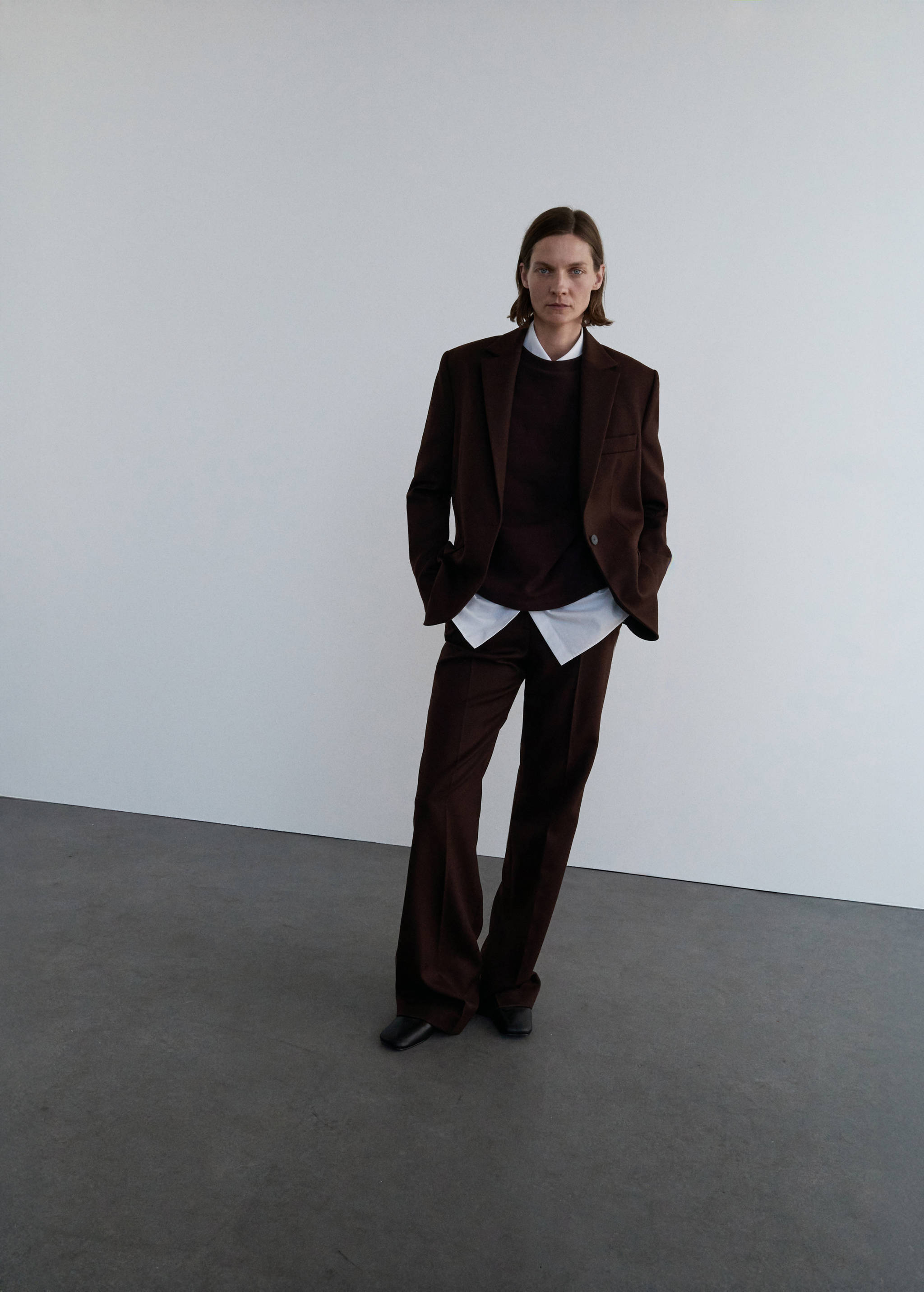 Anzughose aus 100 % Wolle - Allgemeine Ansicht