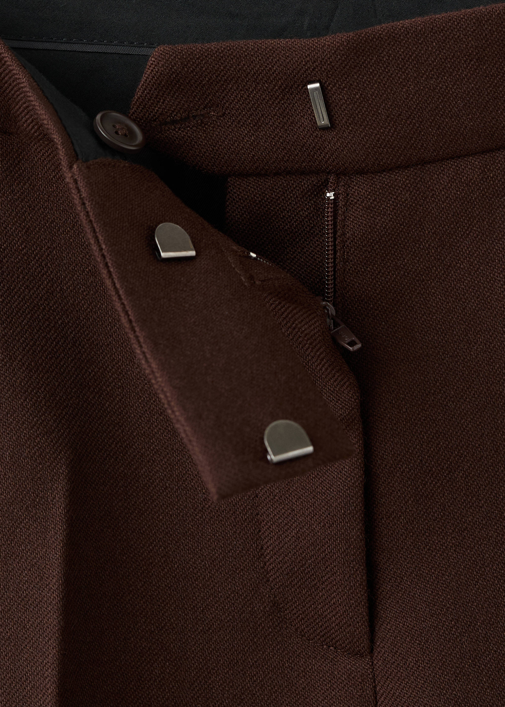 100% wool suit trousers - Details of the article 8