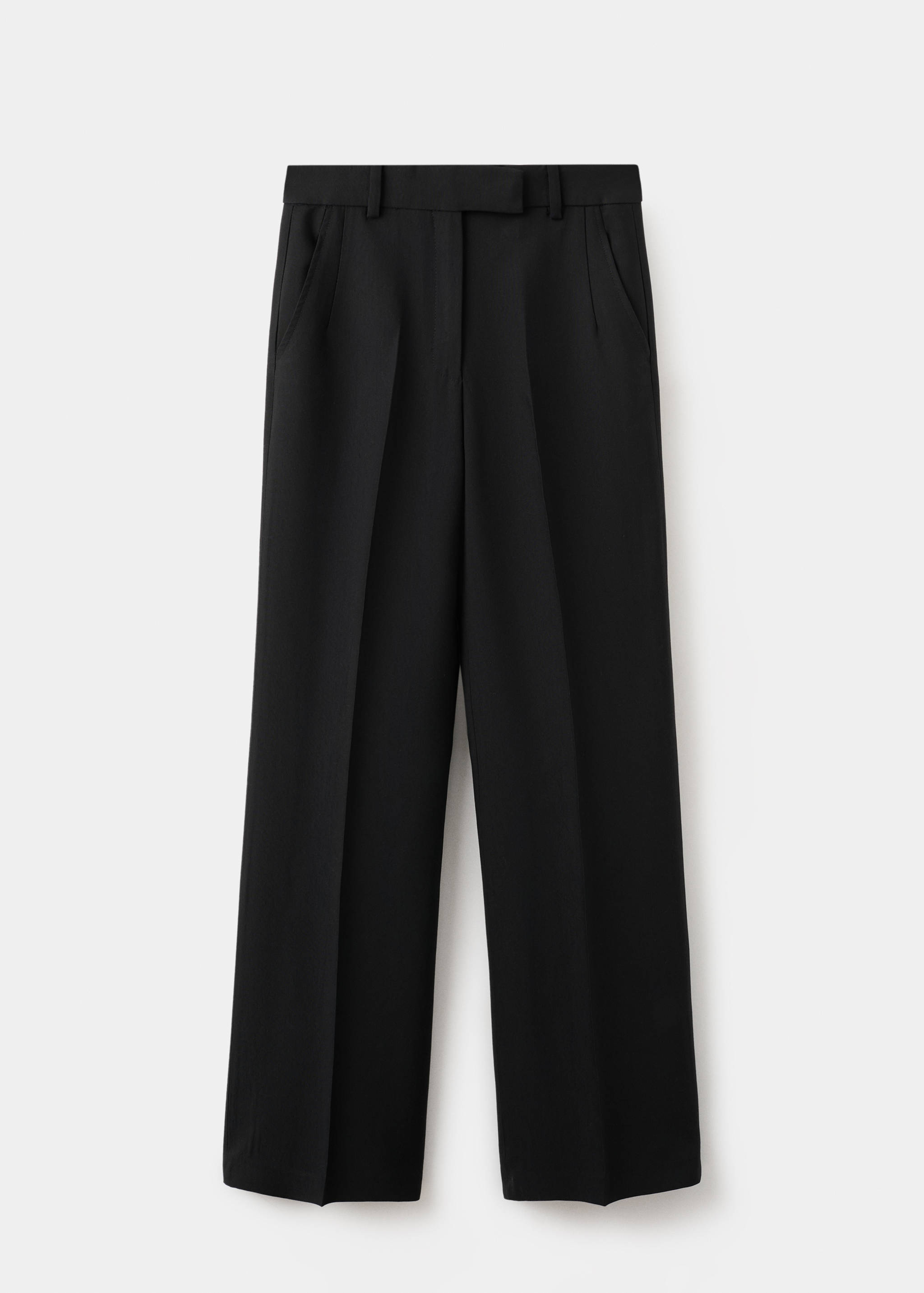 Straight-fit suit trousers - Article without model