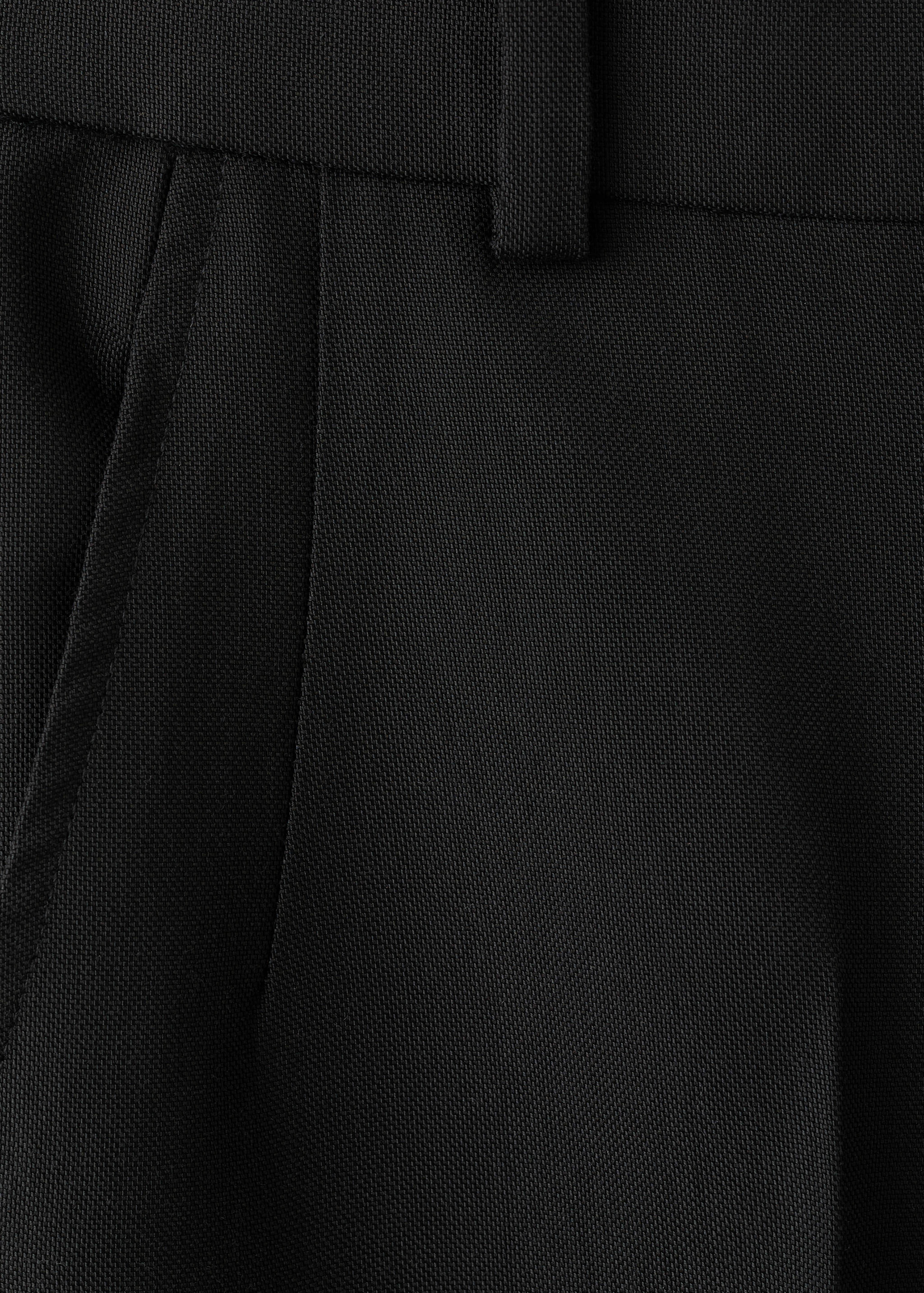 Straight-fit suit trousers - Details of the article 0