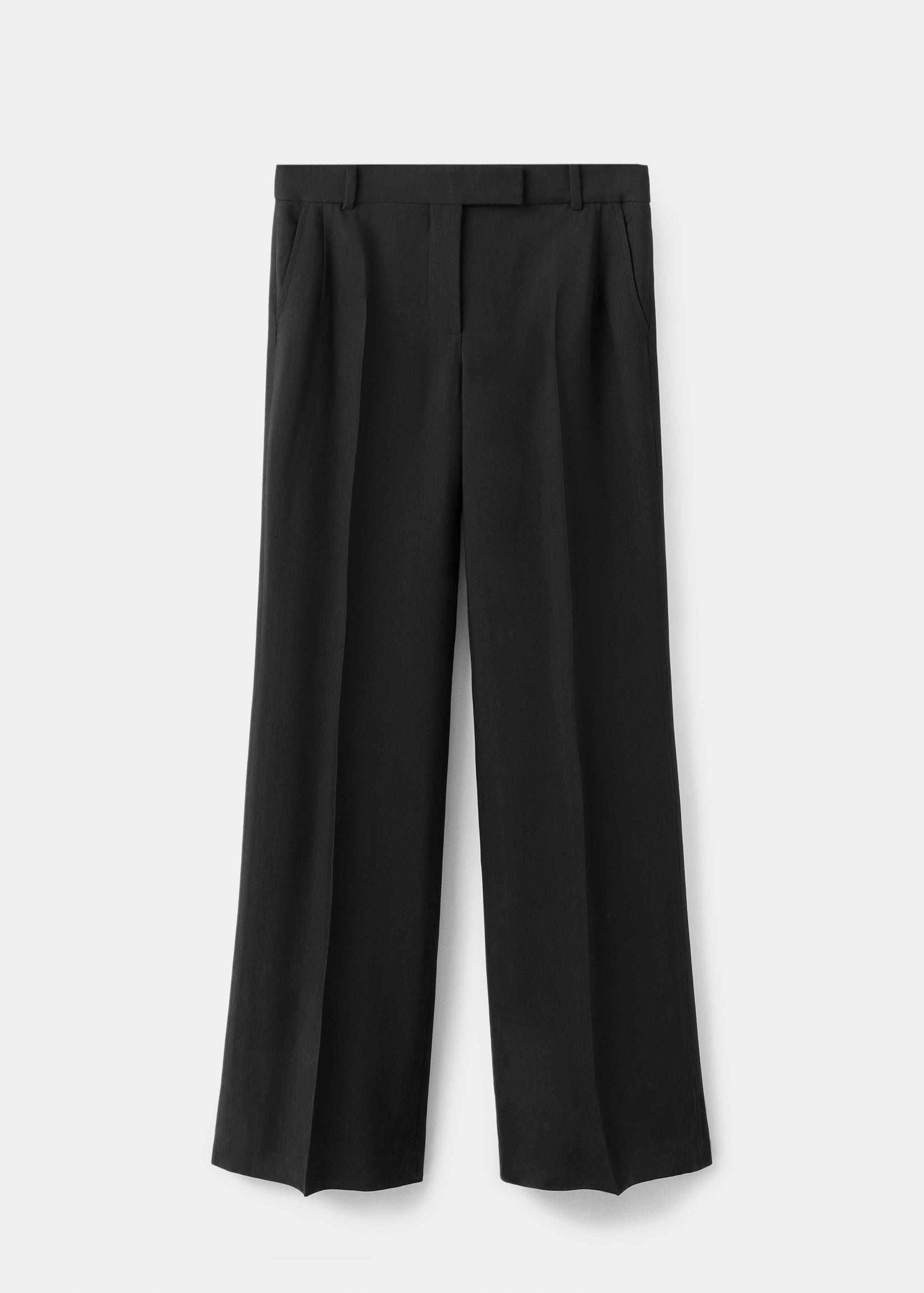 Straight-fit suit pants - Article without model