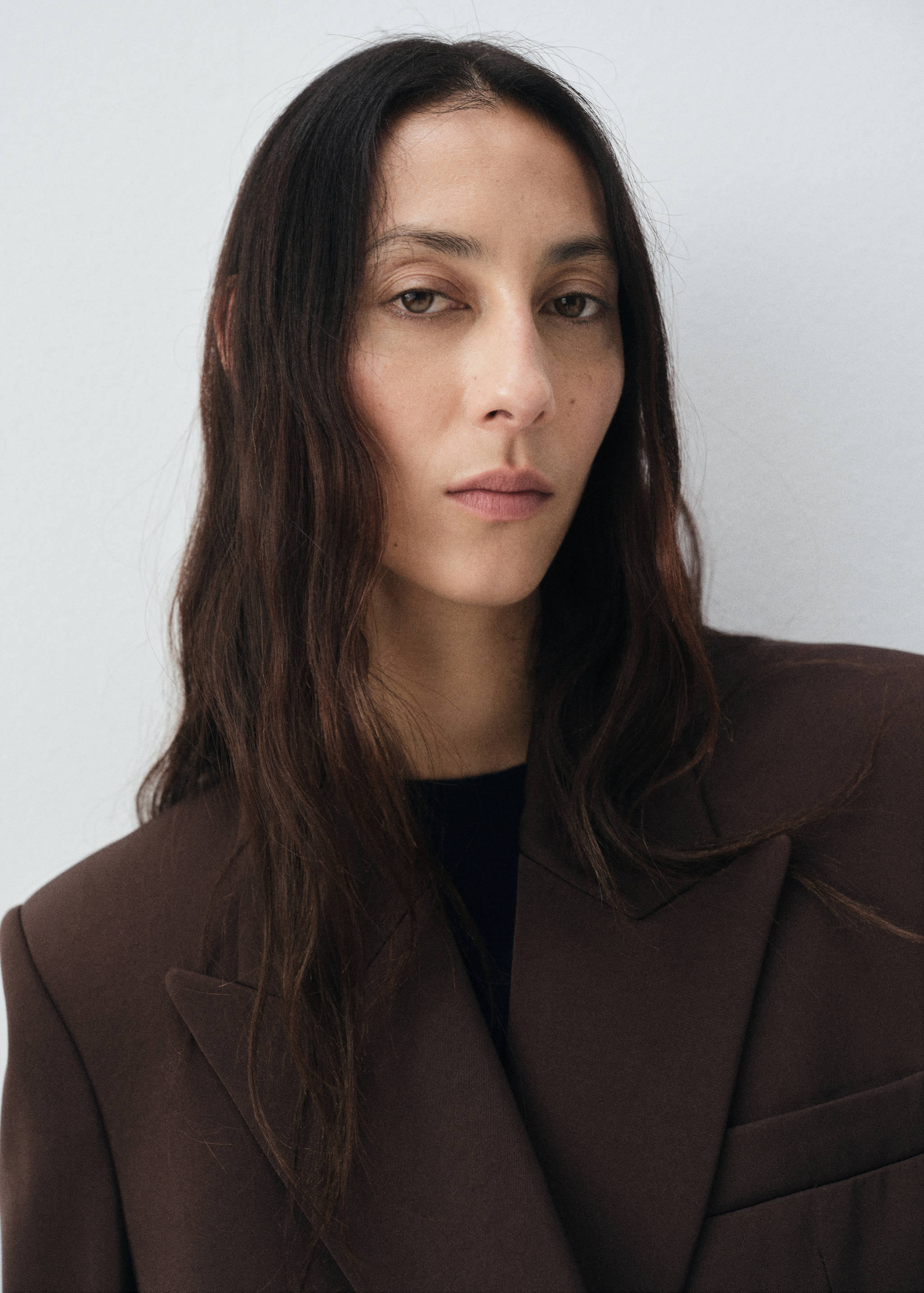 Double-breasted suit blazer - Details of the article 1