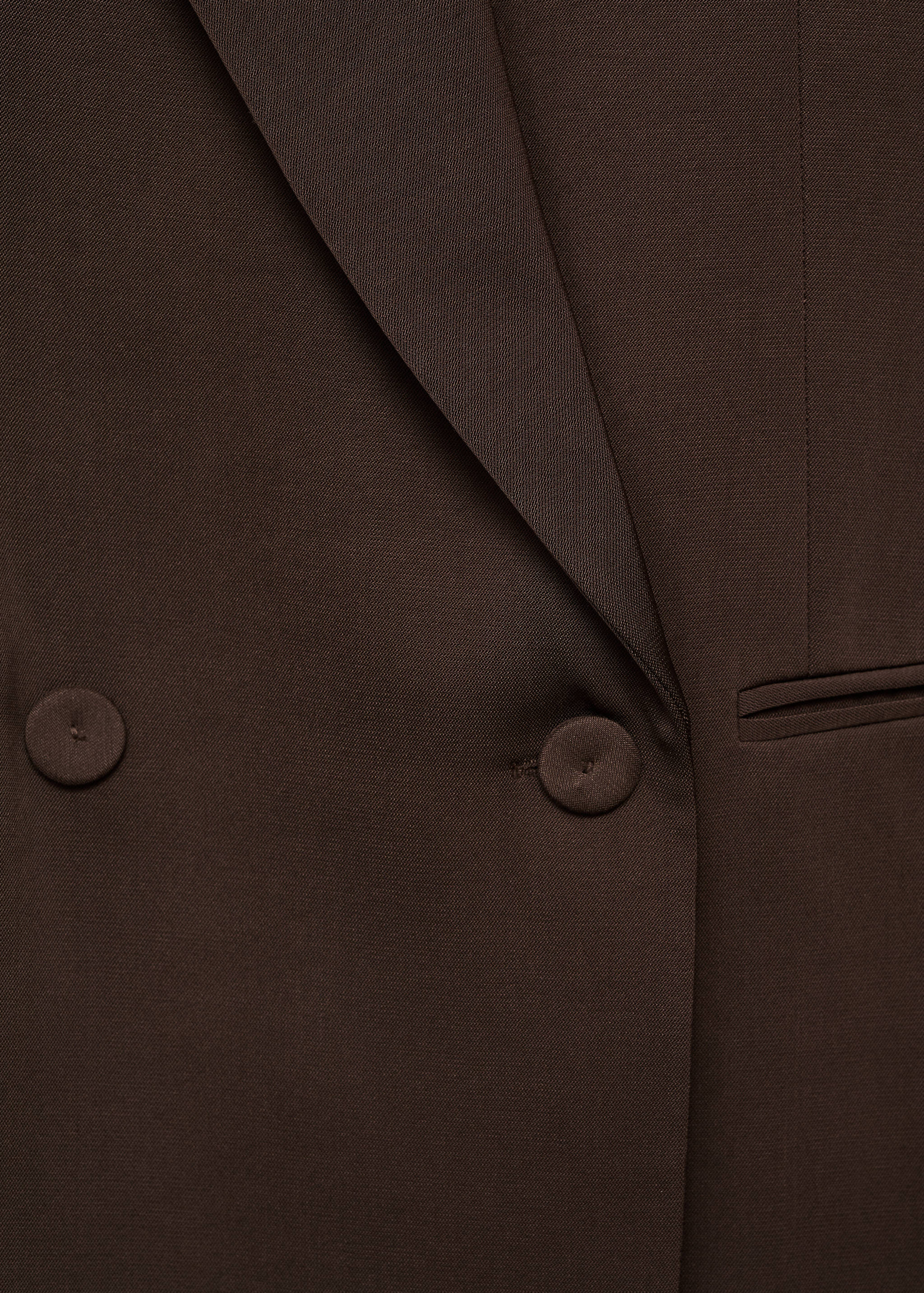 Double-breasted suit blazer - Details of the article 0
