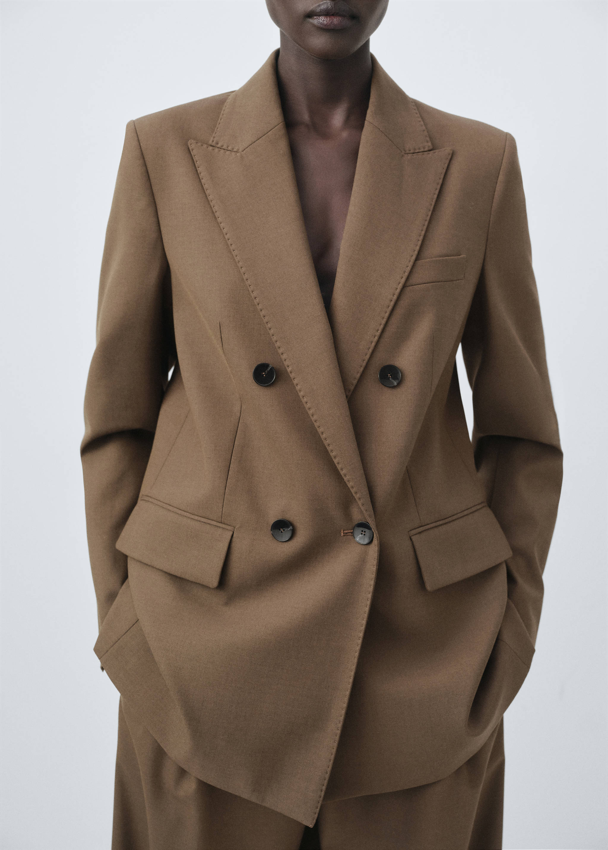 Doppelreihiger Blazeranzug - Mittlere Ansicht