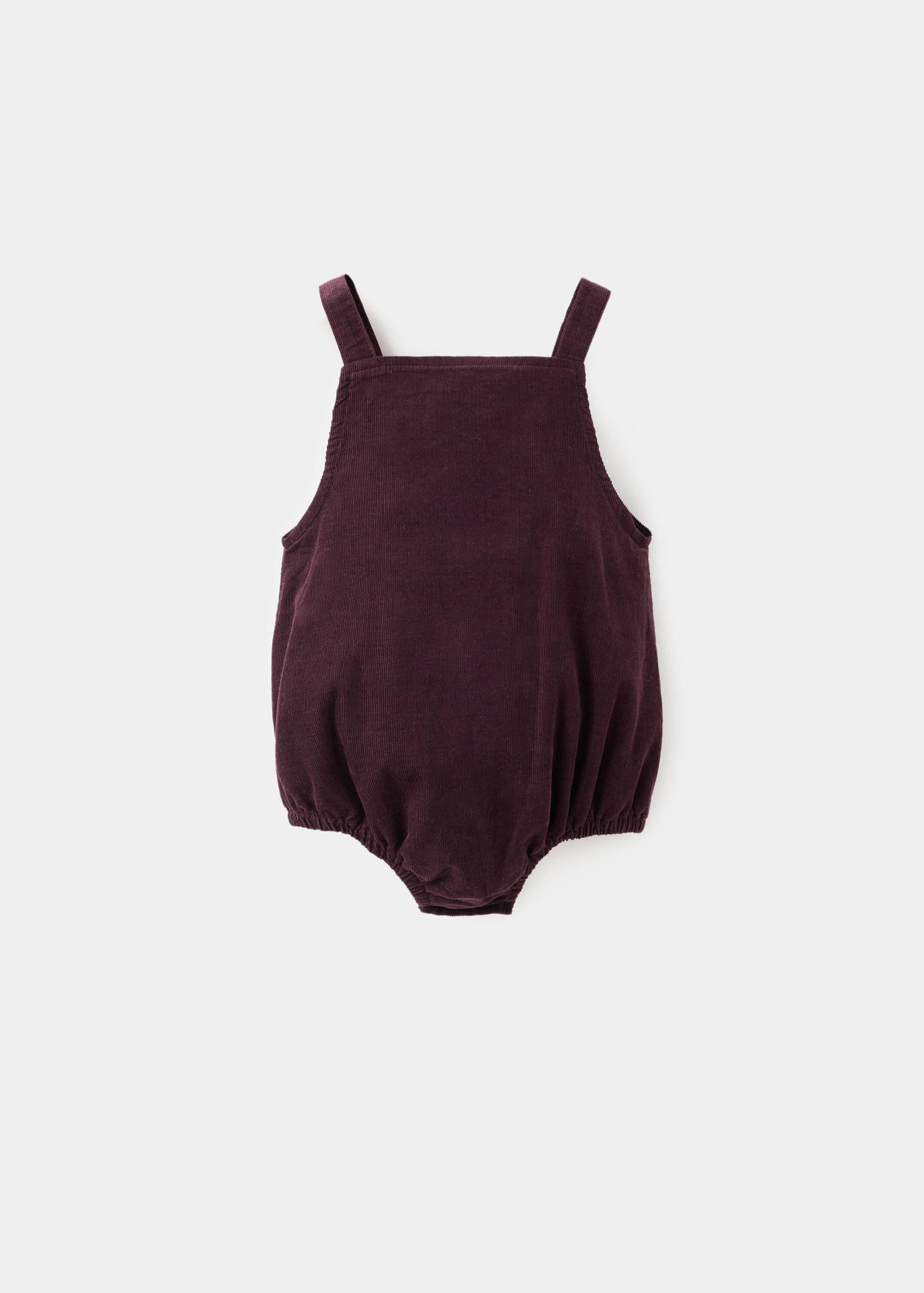 Babygro de bombazina - Verso do artigo