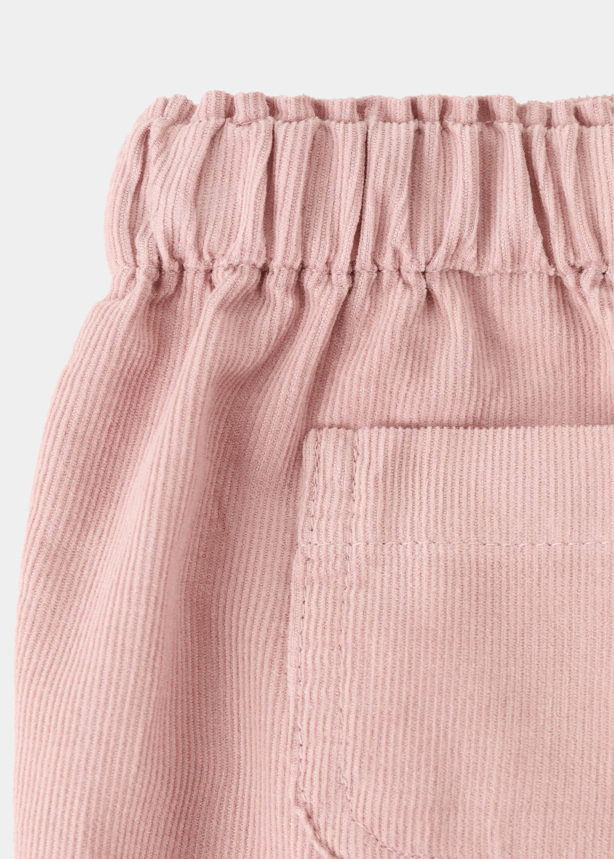 Pleated corduroy pants - Details of the article 8