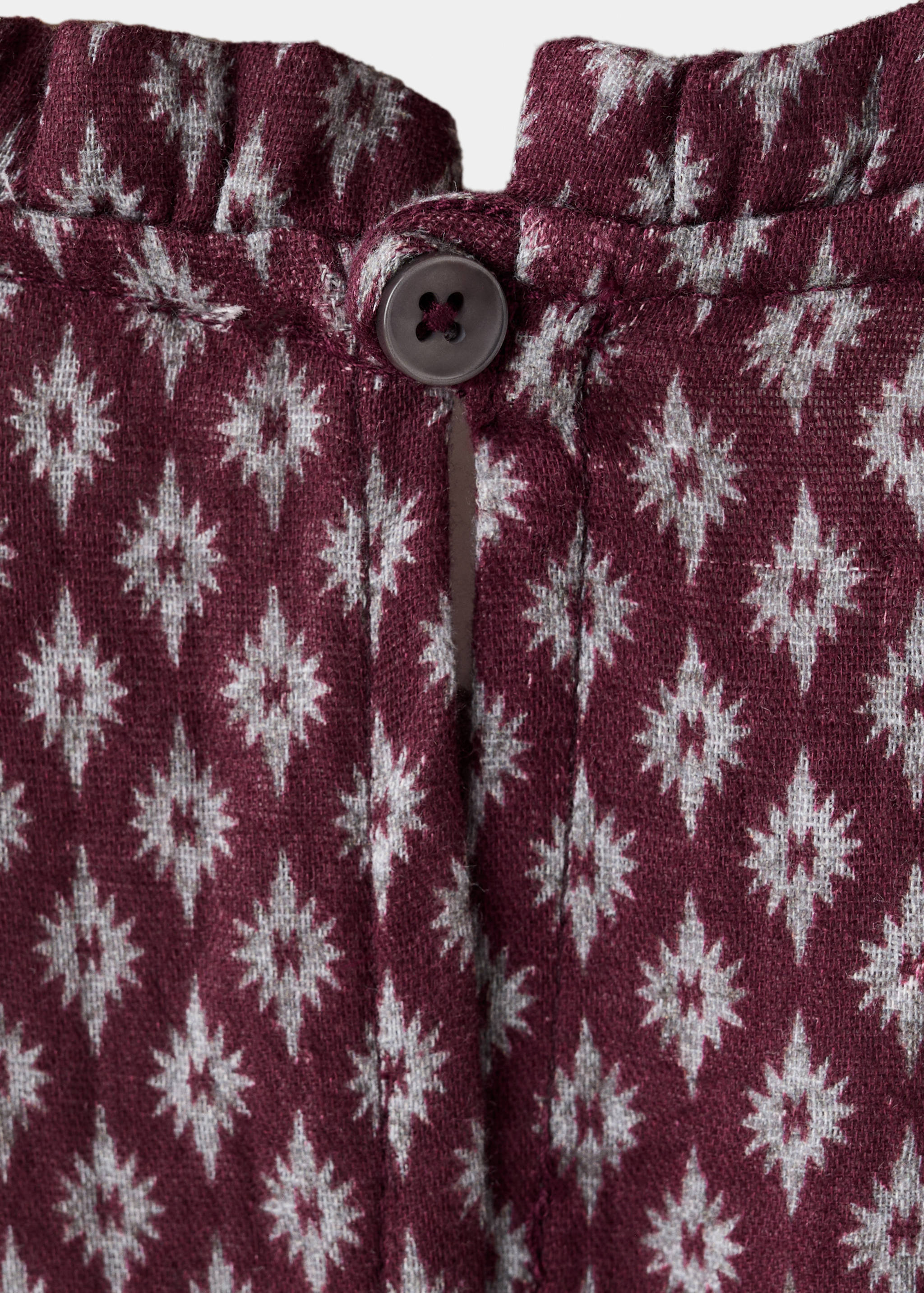 Printed ruffle dress - Details of the article 8