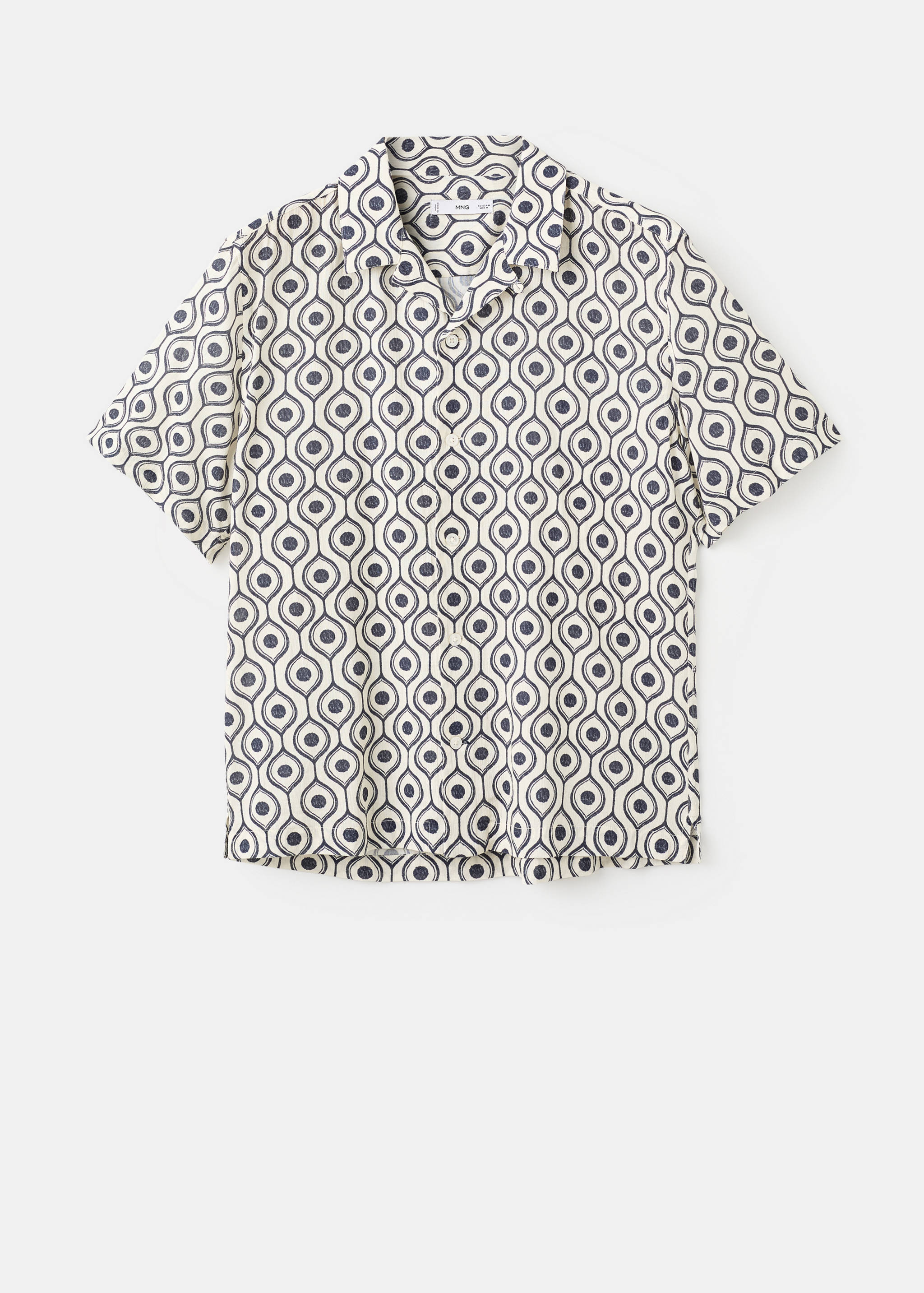 Relaxed-fit printed shirt - Article without model