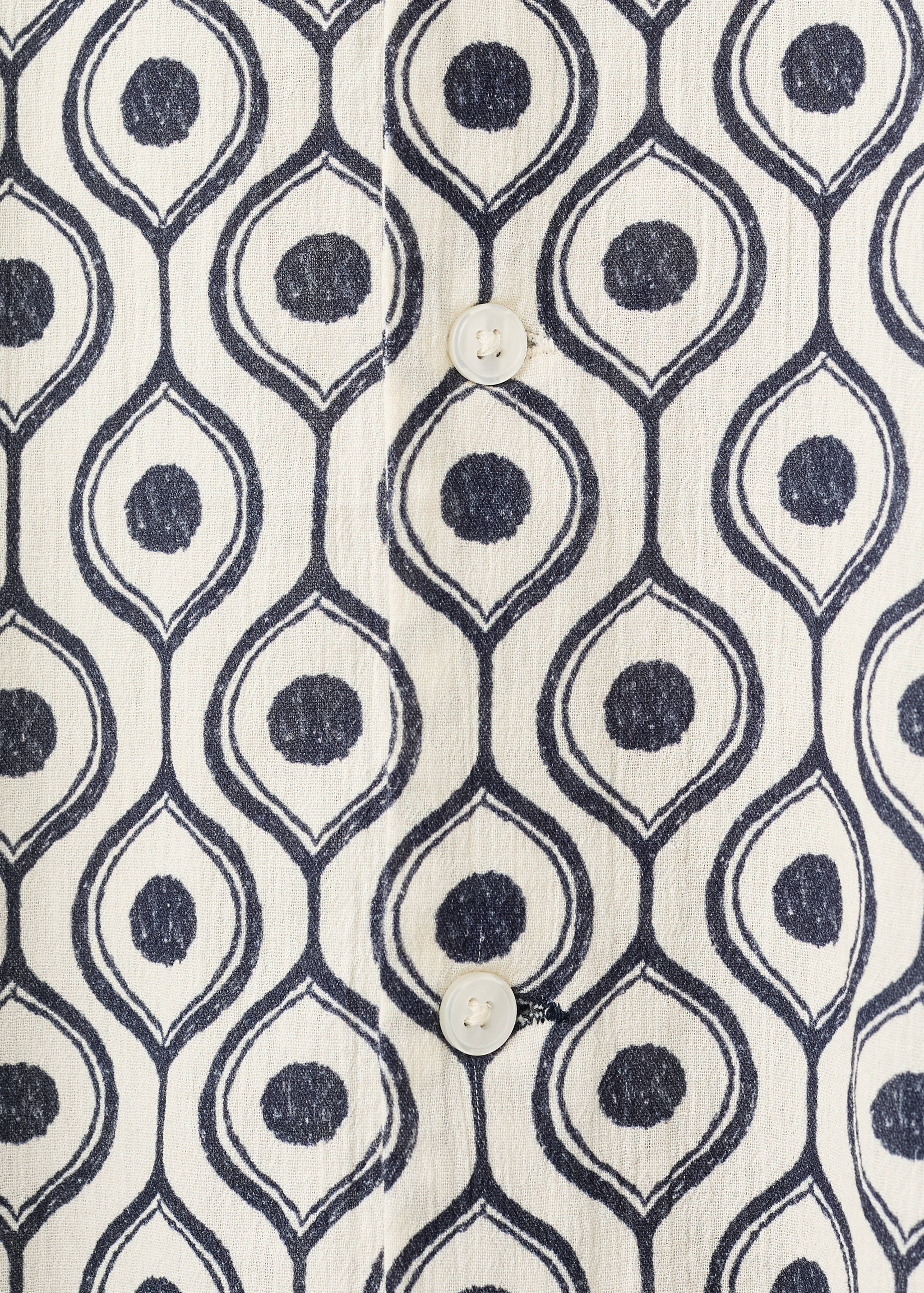 Relaxed-fit printed shirt - Details of the article 0