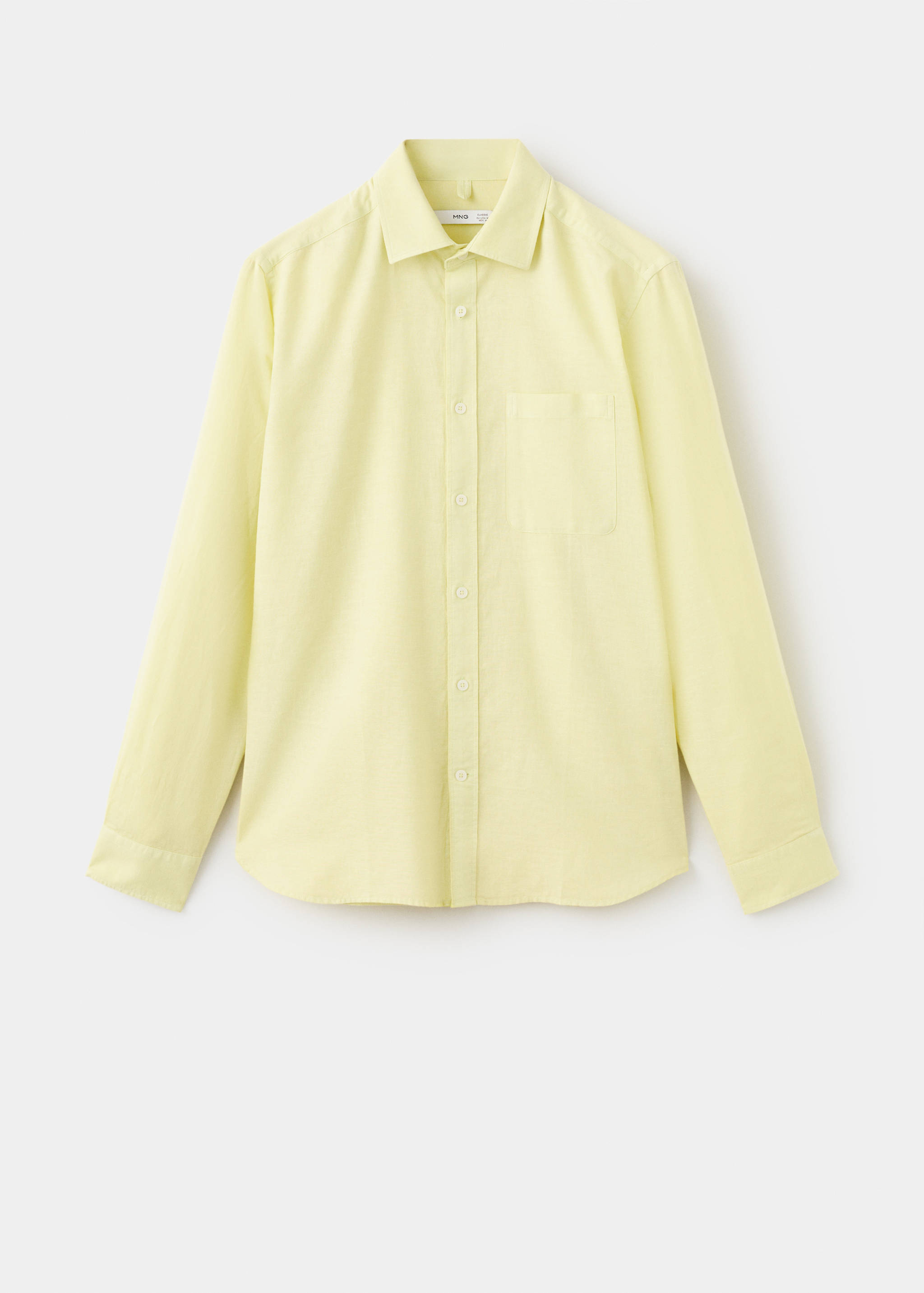Pocket linen shirt - Article without model
