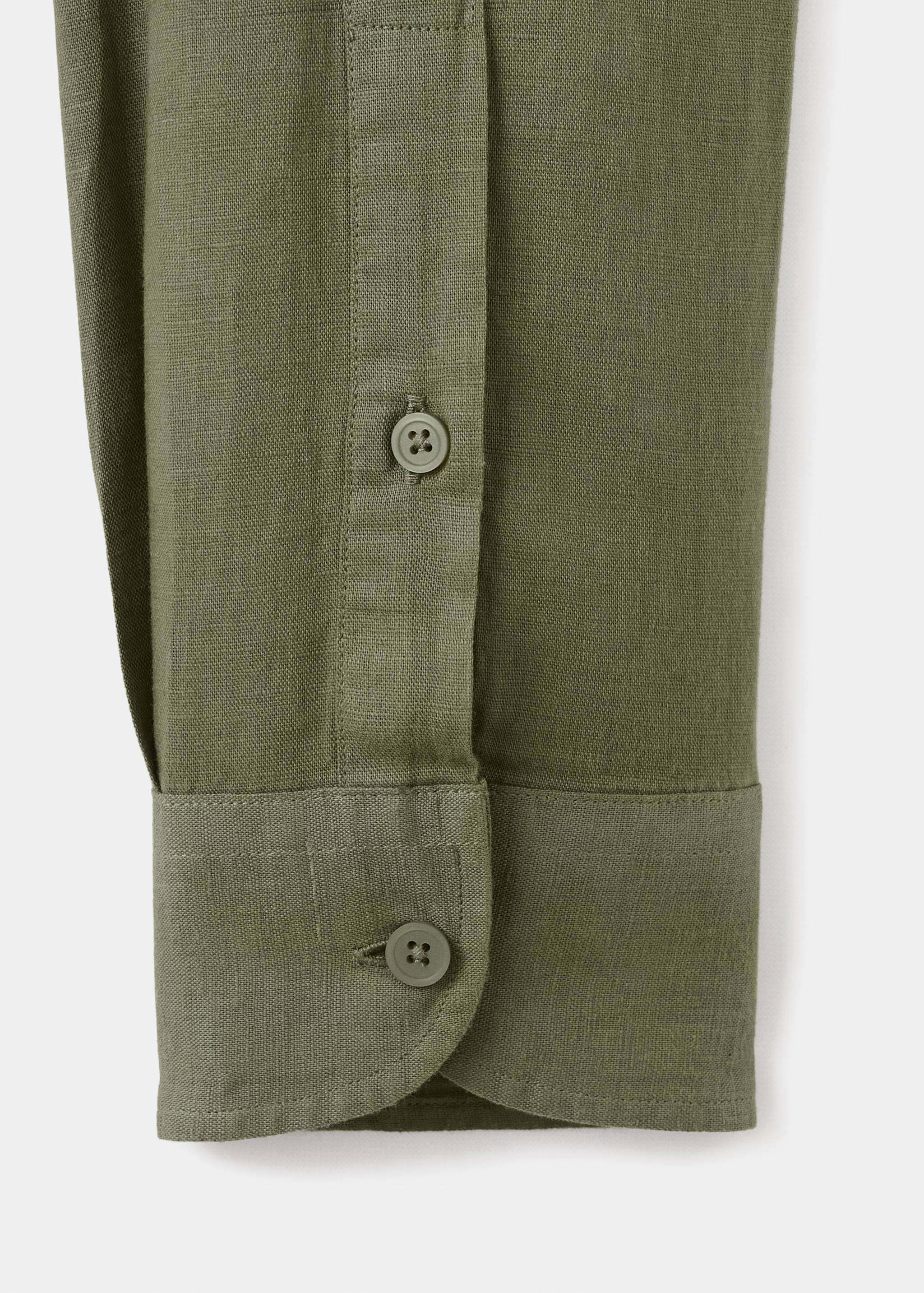 Pocket linen shirt - Details of the article 8