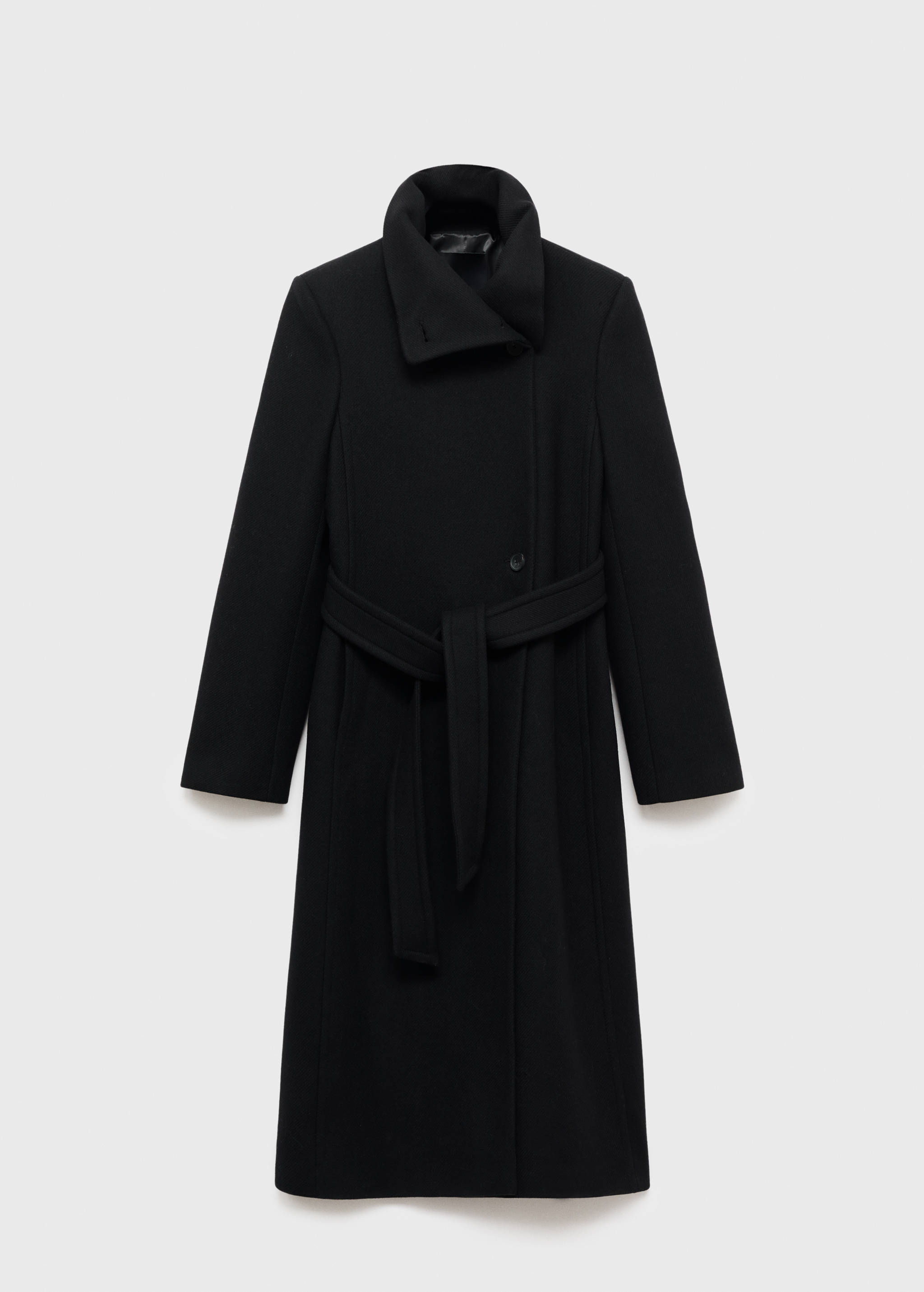 Manteco wool coat with belt - Article without model