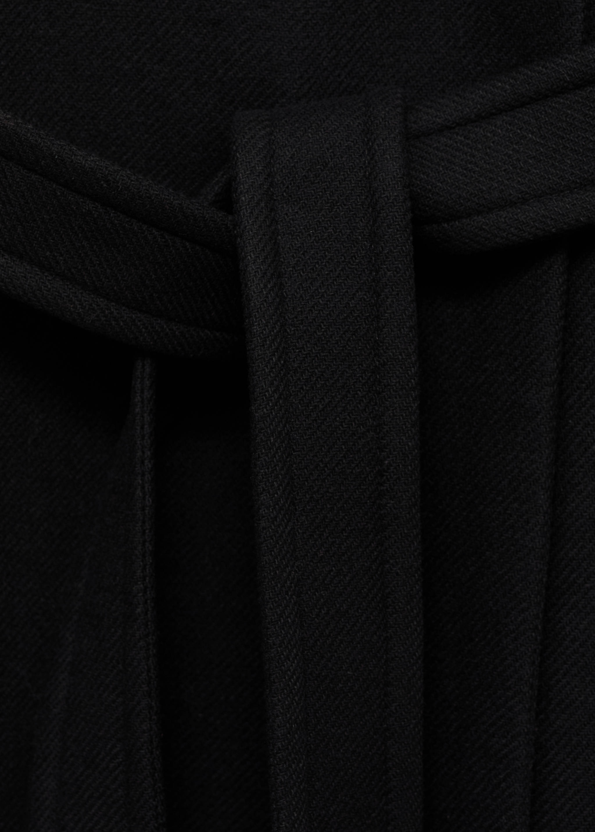Manteco wool coat with belt - Details of the article 0