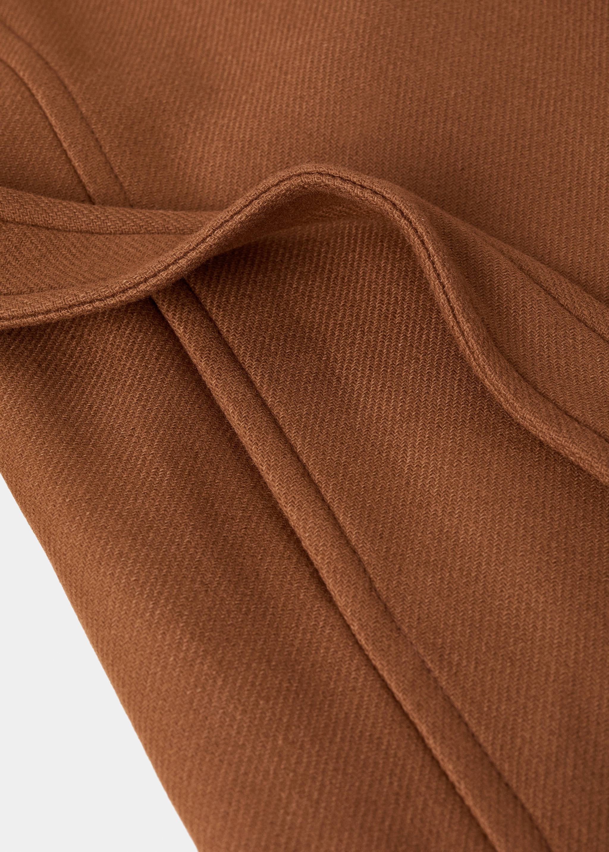 Manteco wool coat with belt - Details of the article 0