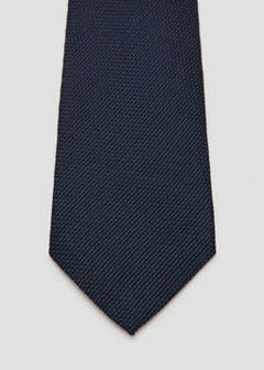 100% silk tie — Navy 3