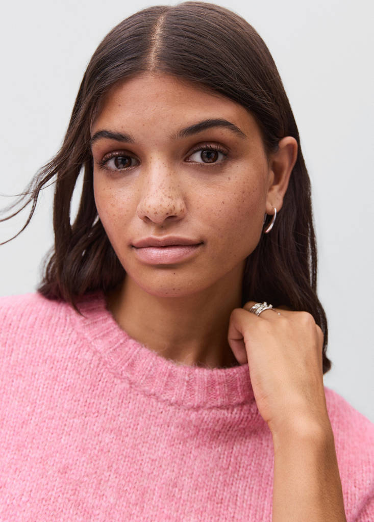 Knit sweater — Neon Pink