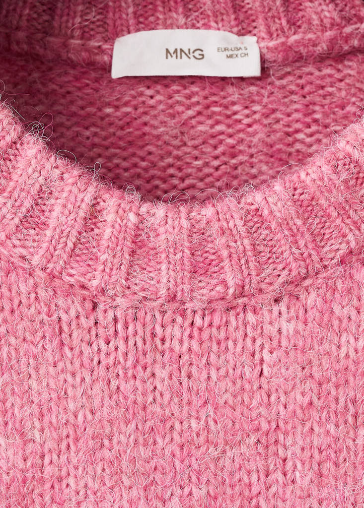 Knit sweater — Neon Pink