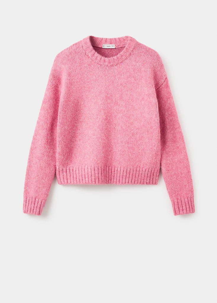 Knit sweater — Neon Pink