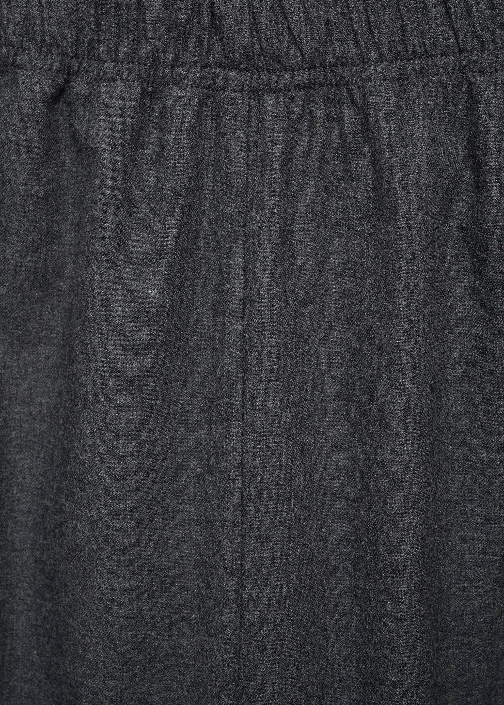 กางเกงขายาวผ้าคอตตอนแฟลนเนลสีตัดกัน - รายละเอียดของสินค้า 8