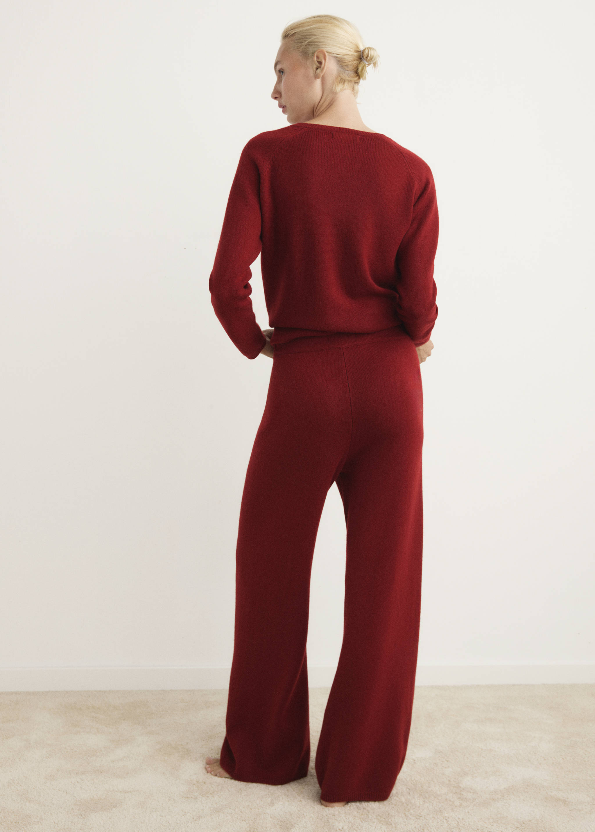 Dicke Kaschmirhose - Rückseite des Artikels