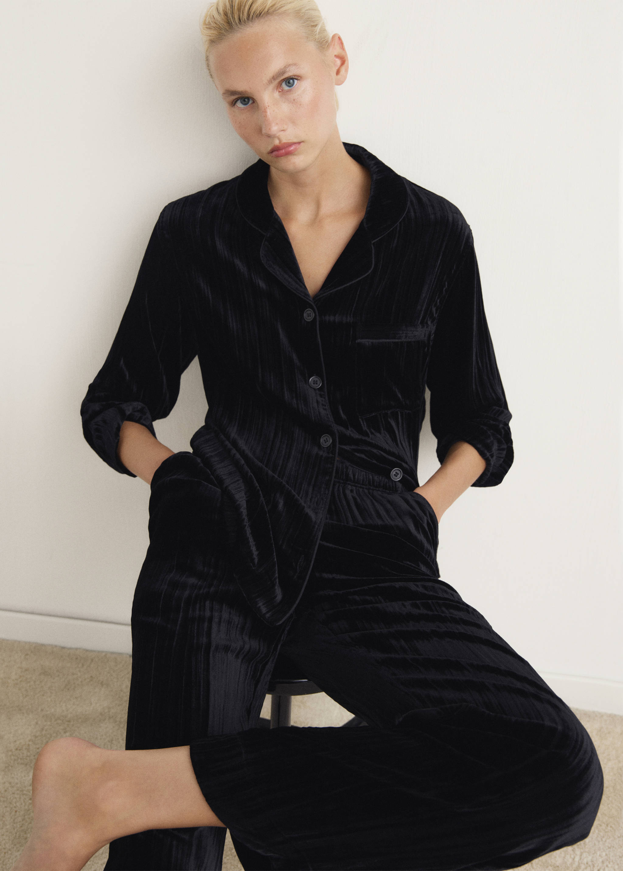 Seiden-Velvet-Hose - Detail des Artikels 6