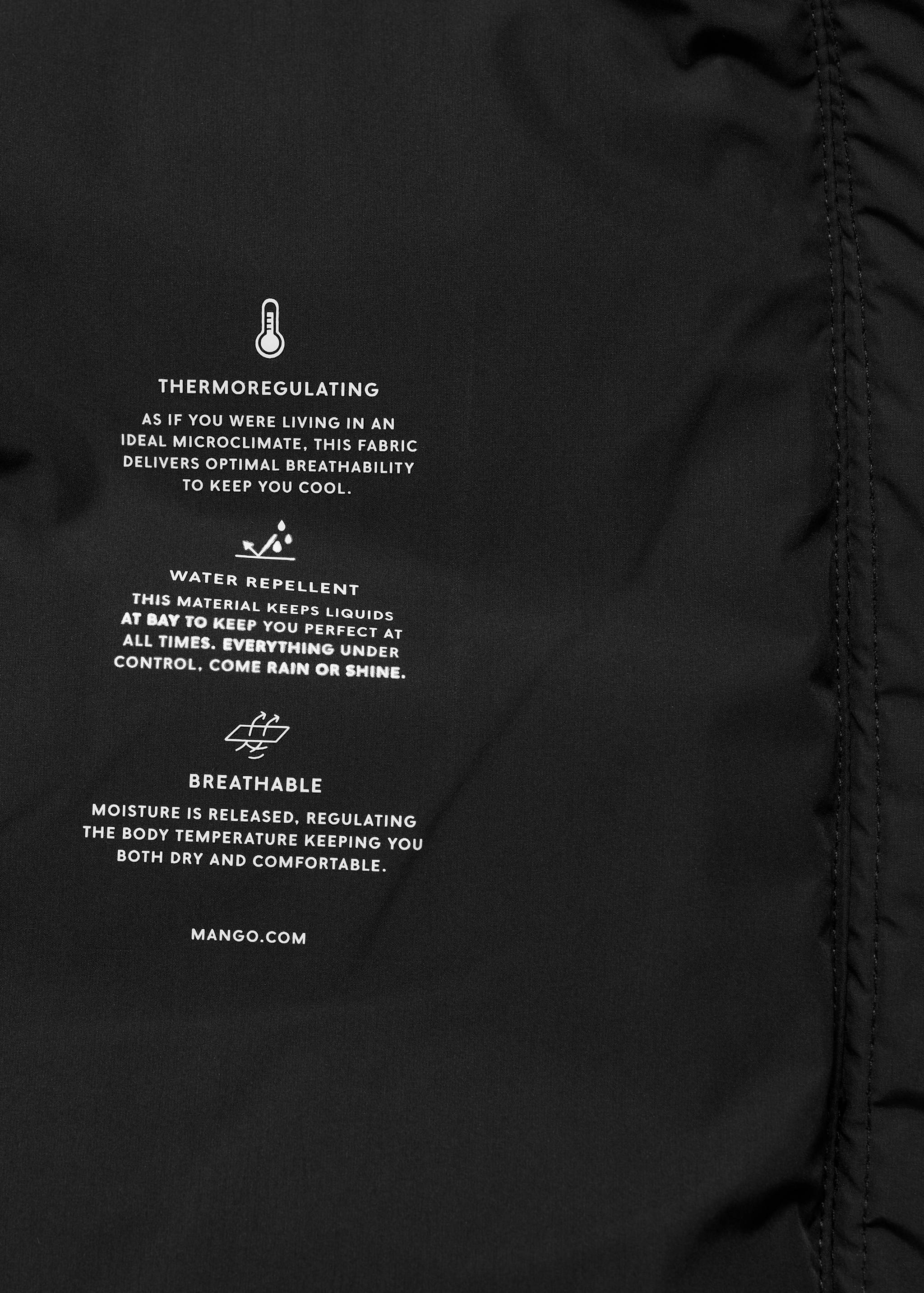 Anorak imbottito cappuccio - Dettaglio dell'articolo 0