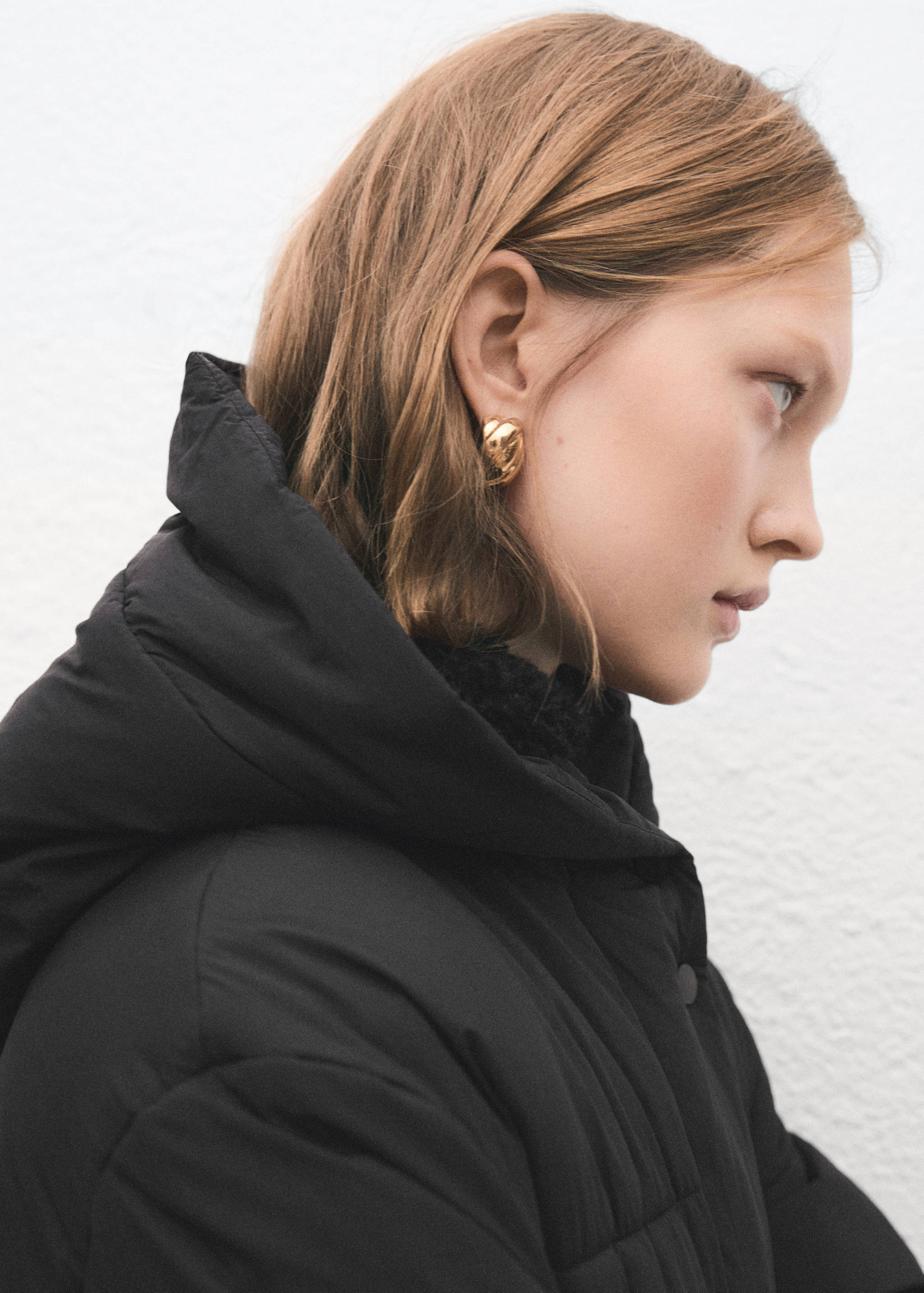 Getailleerde gewatteerde anorak met capuchon - Detail van het artikel 1