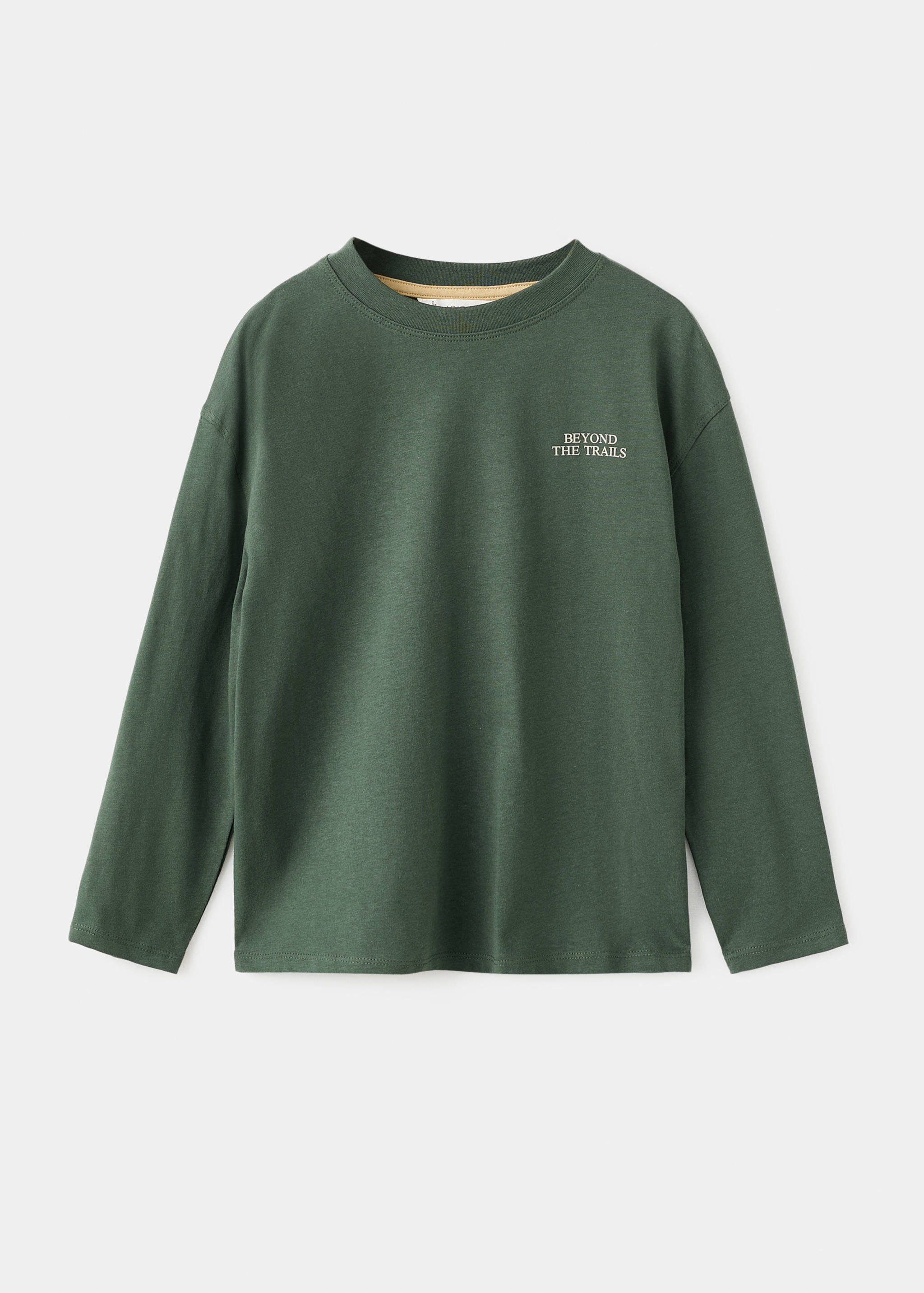 Printed cotton-blend T-shirt - Article without model