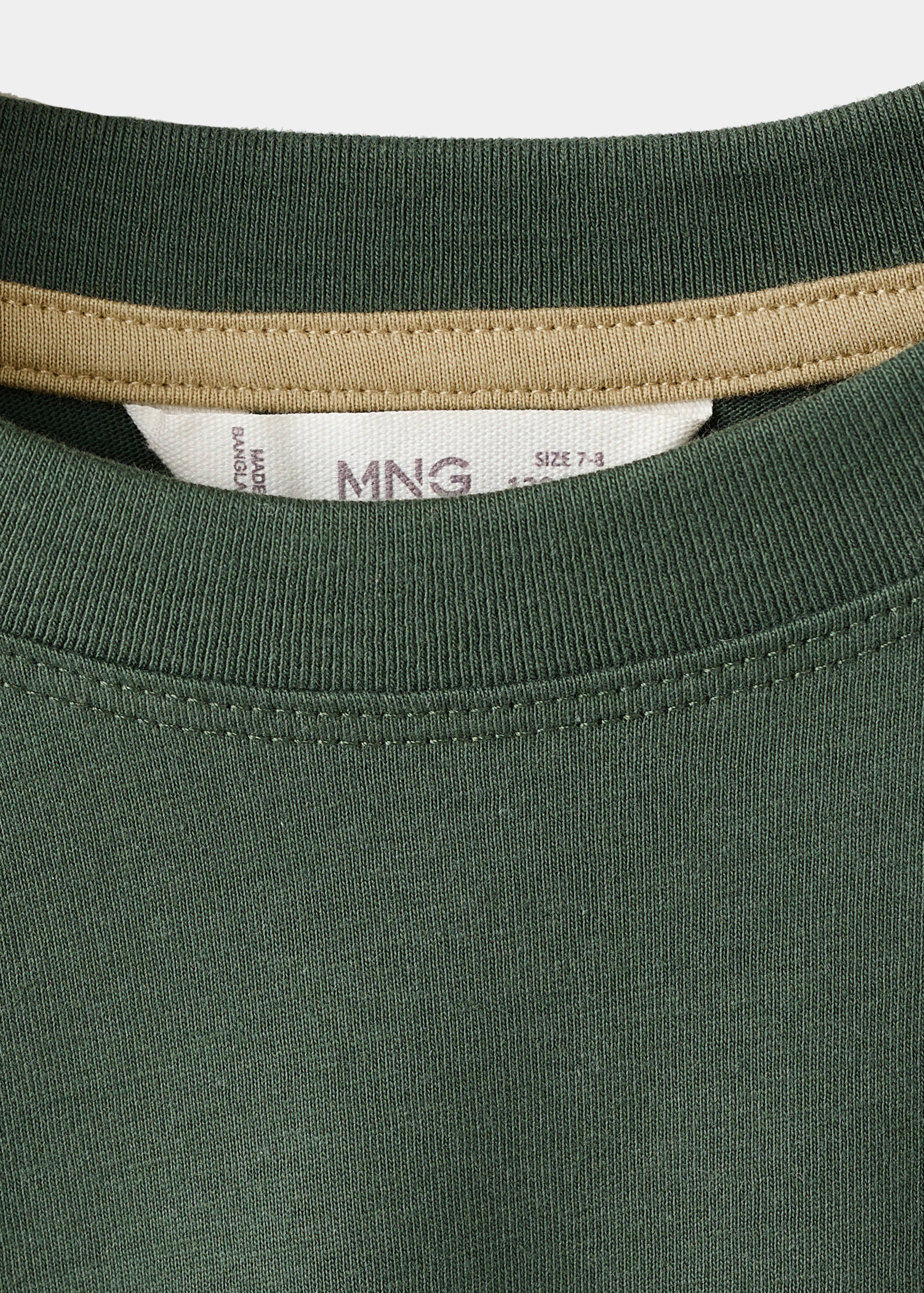 Printed cotton-blend T-shirt - Details of the article 8