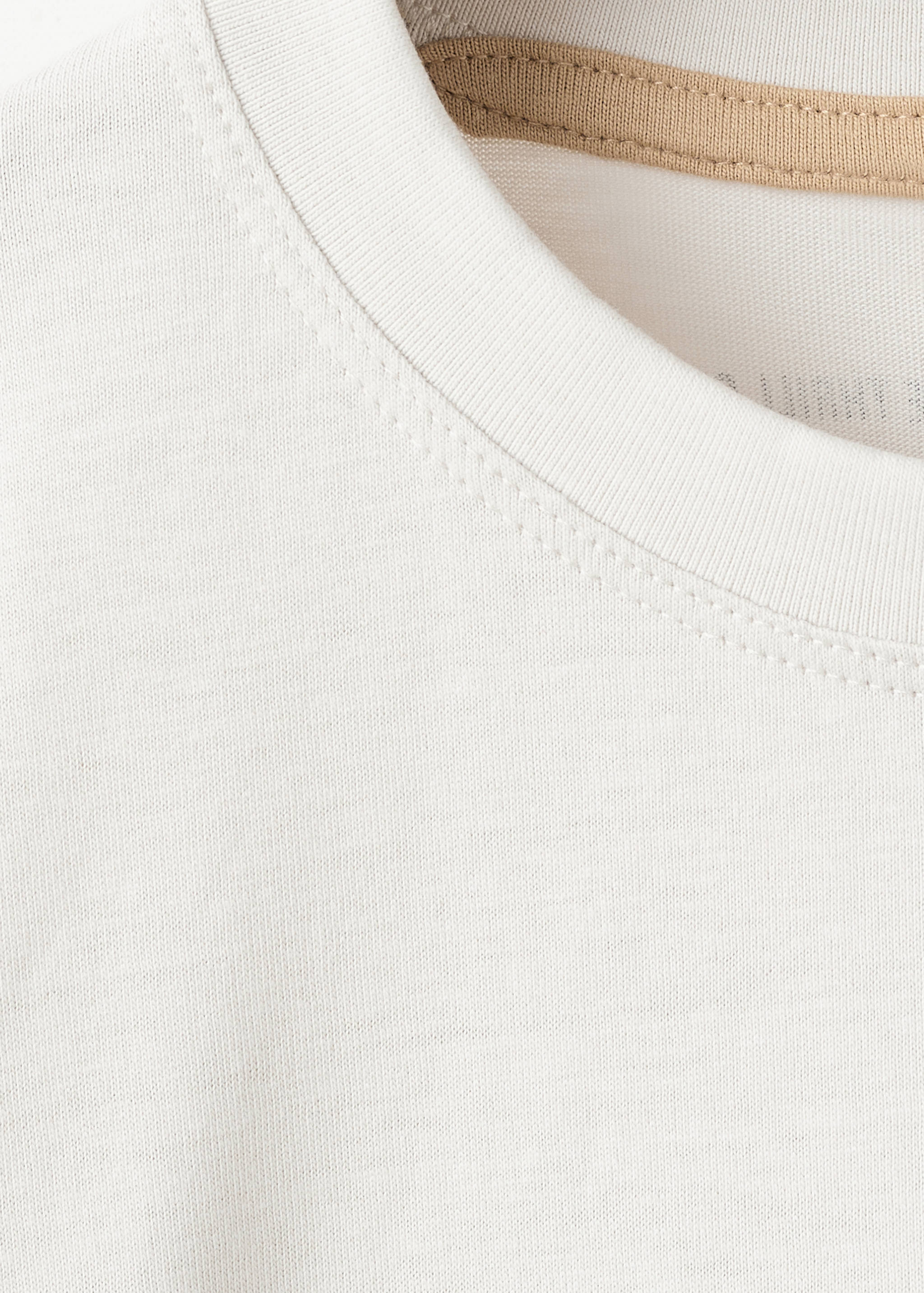 자수 프린티드 티셔츠 - 상품 내역: 8