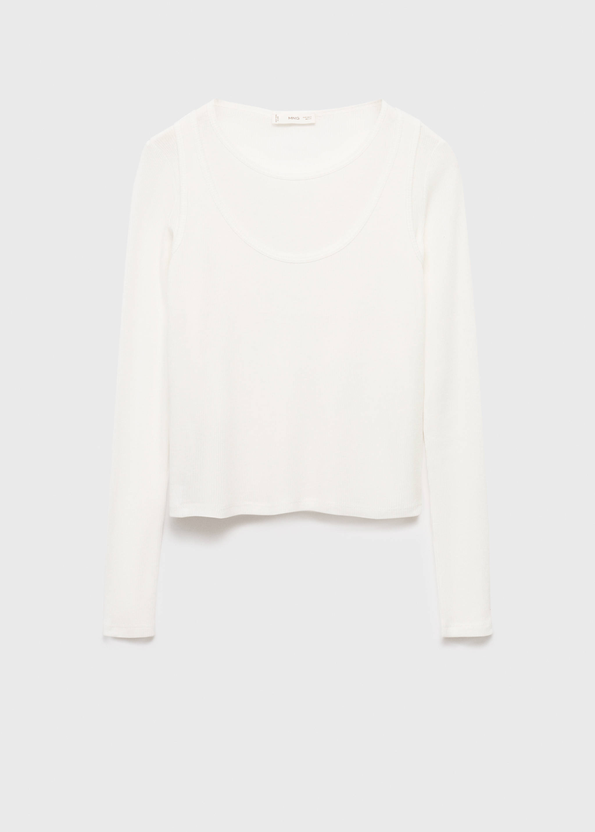 Double-layered T-shirt - Article without model