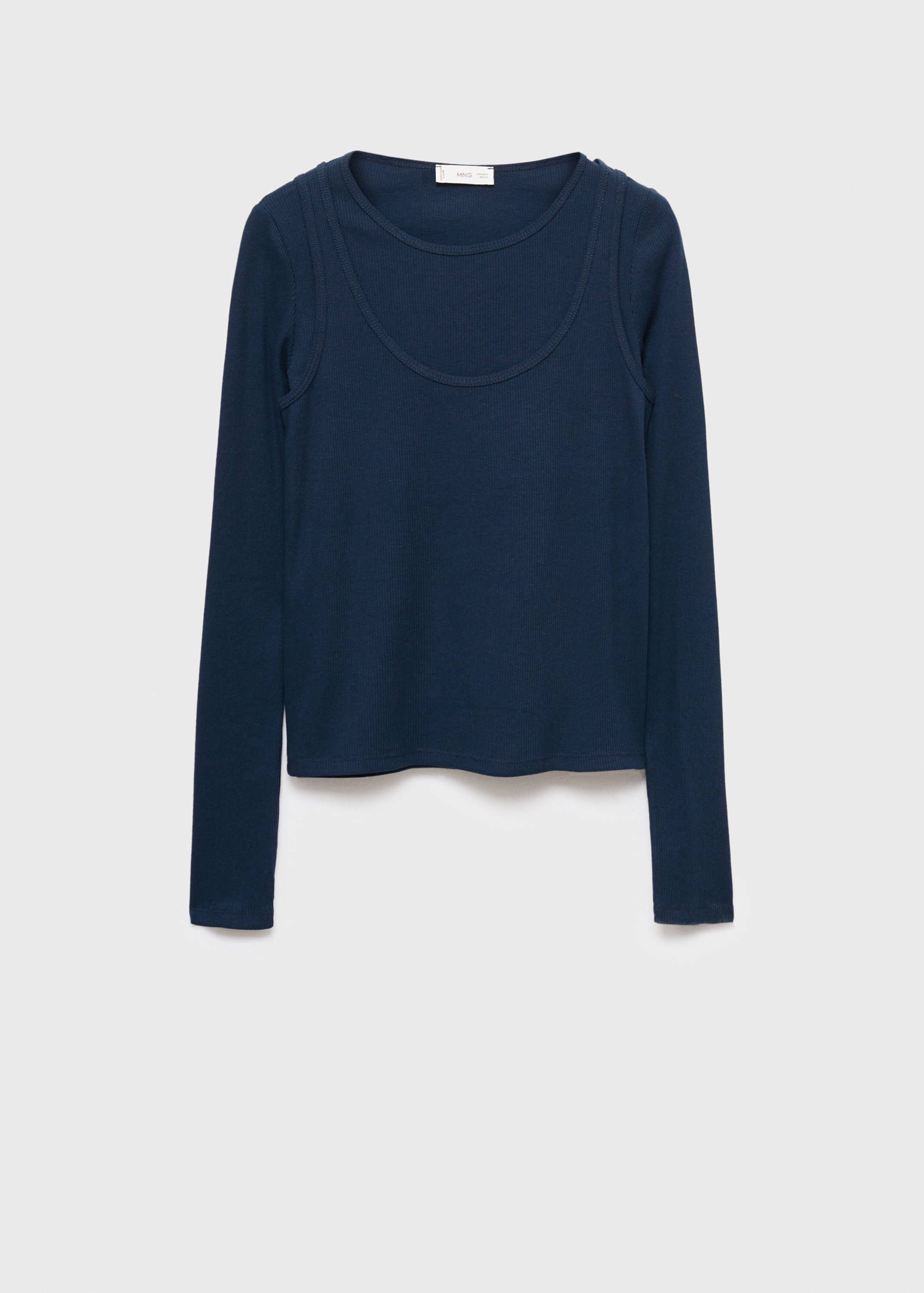 Double-layered T-shirt - Article without model