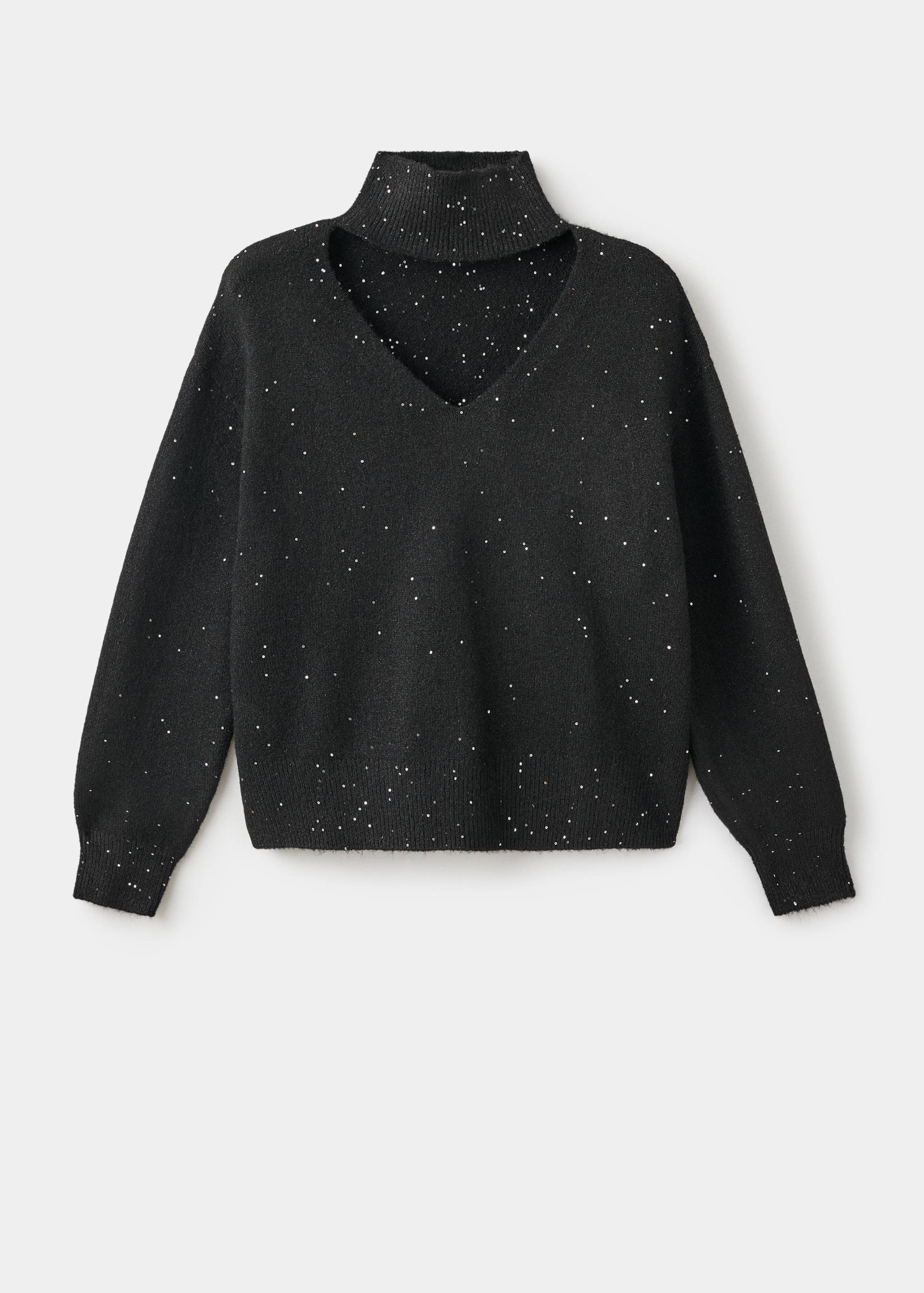 Knit paillette sweater - Article without model