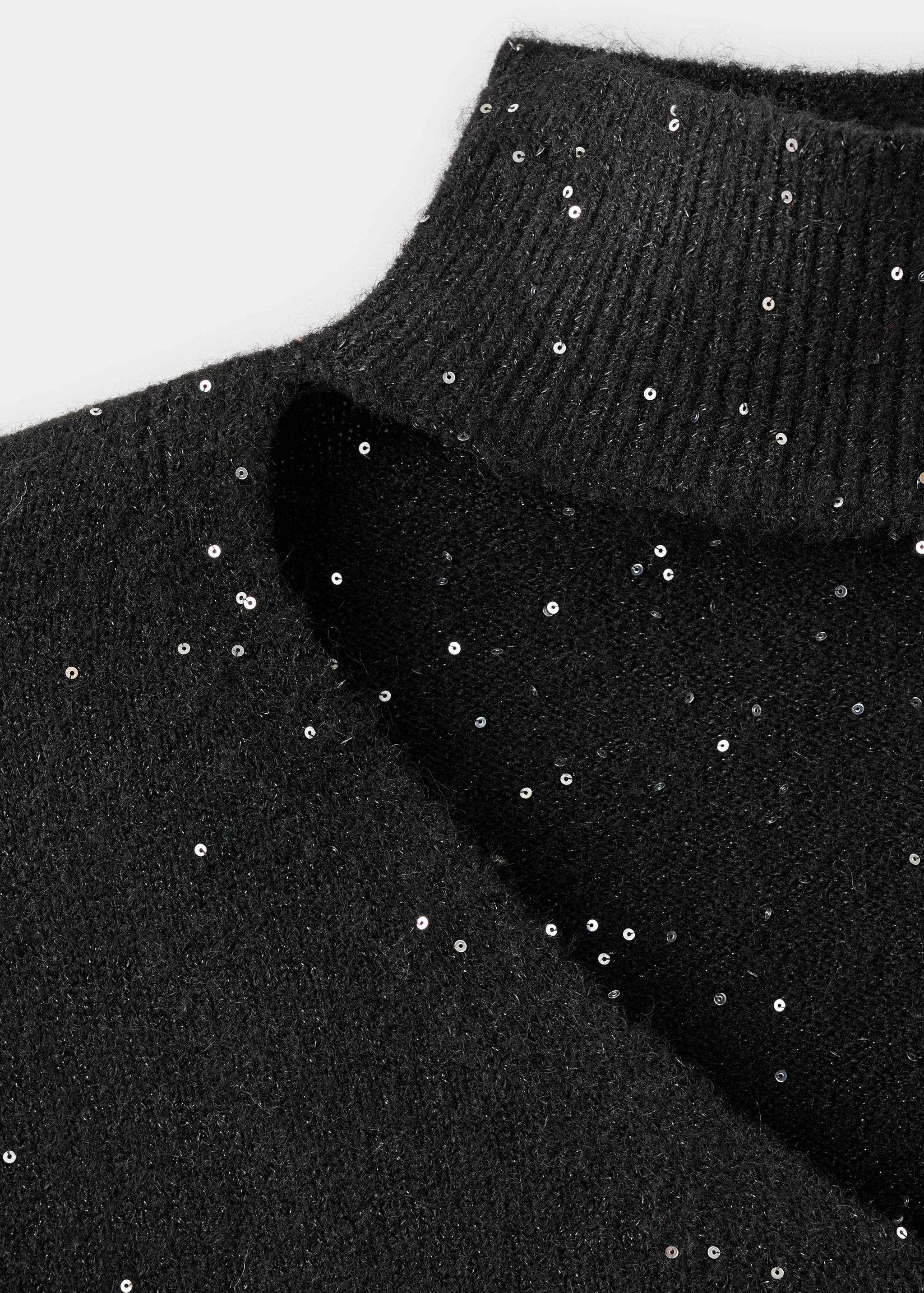 Knit paillette sweater - Details of the article 8