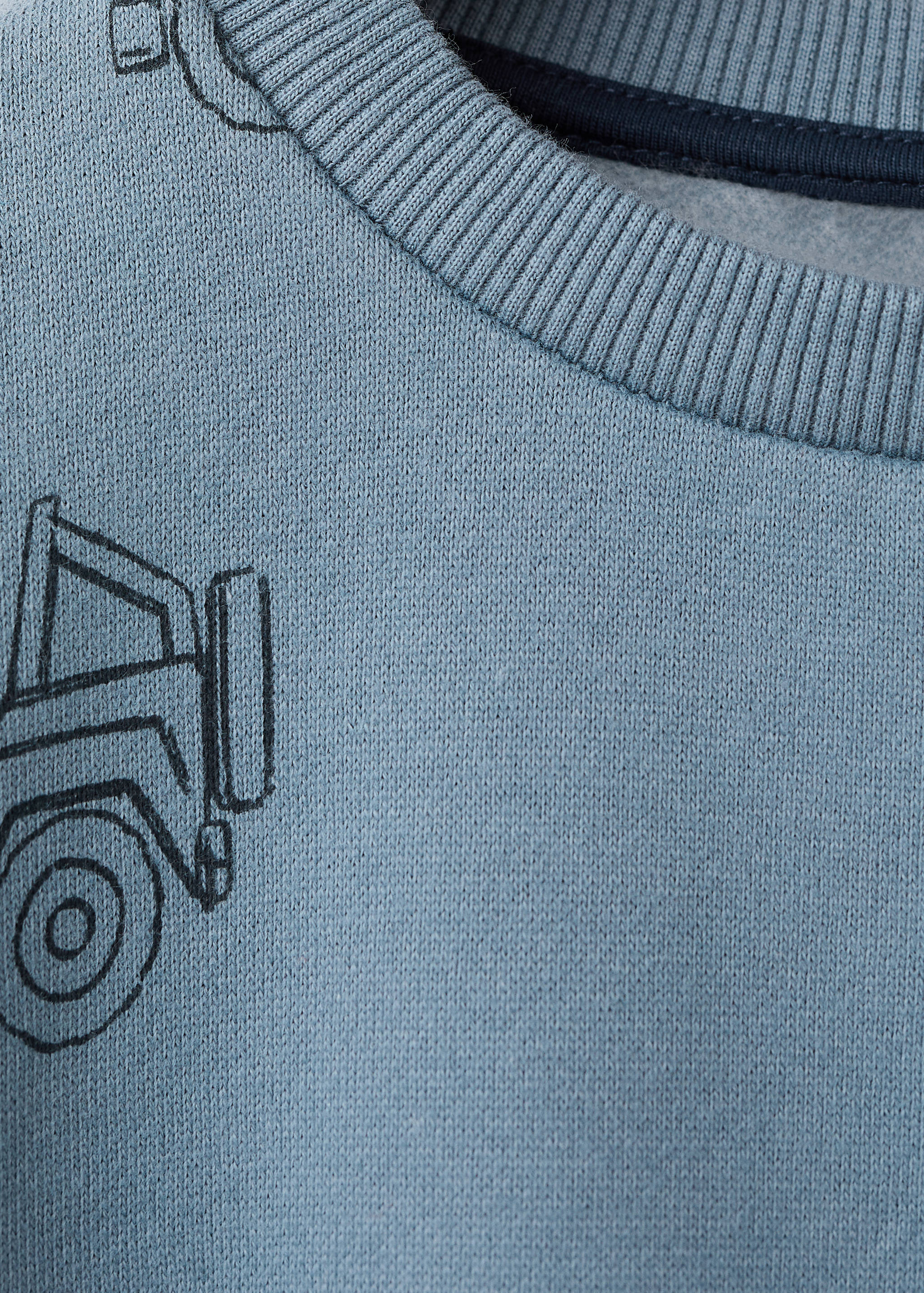 Printed cotton sweatshirt - Details of the article 8