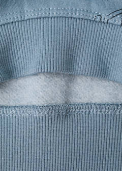 Printed cotton sweatshirt — Blue 5