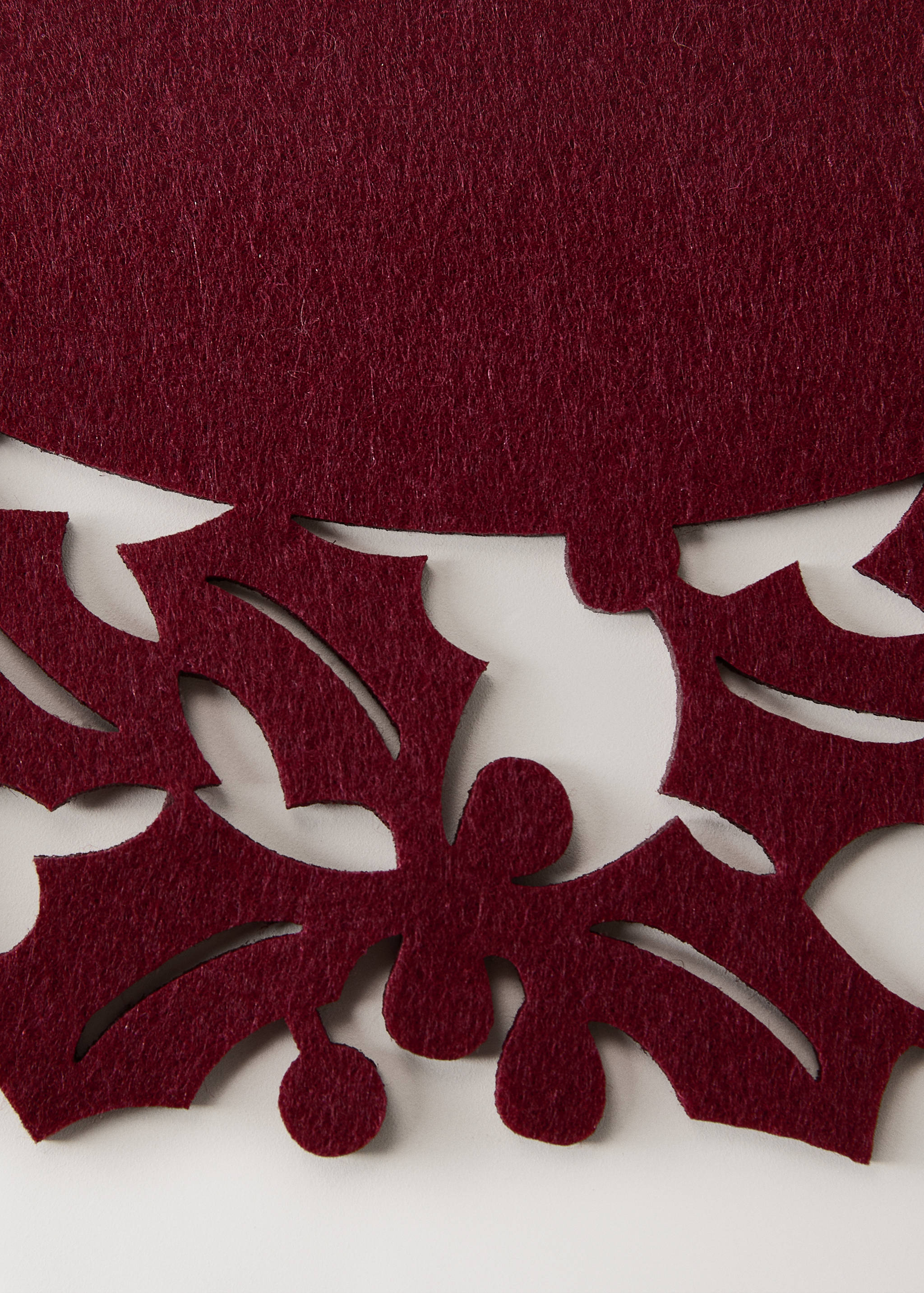 Filz-Tischset aus Stechpalme - Detail des Artikels 1