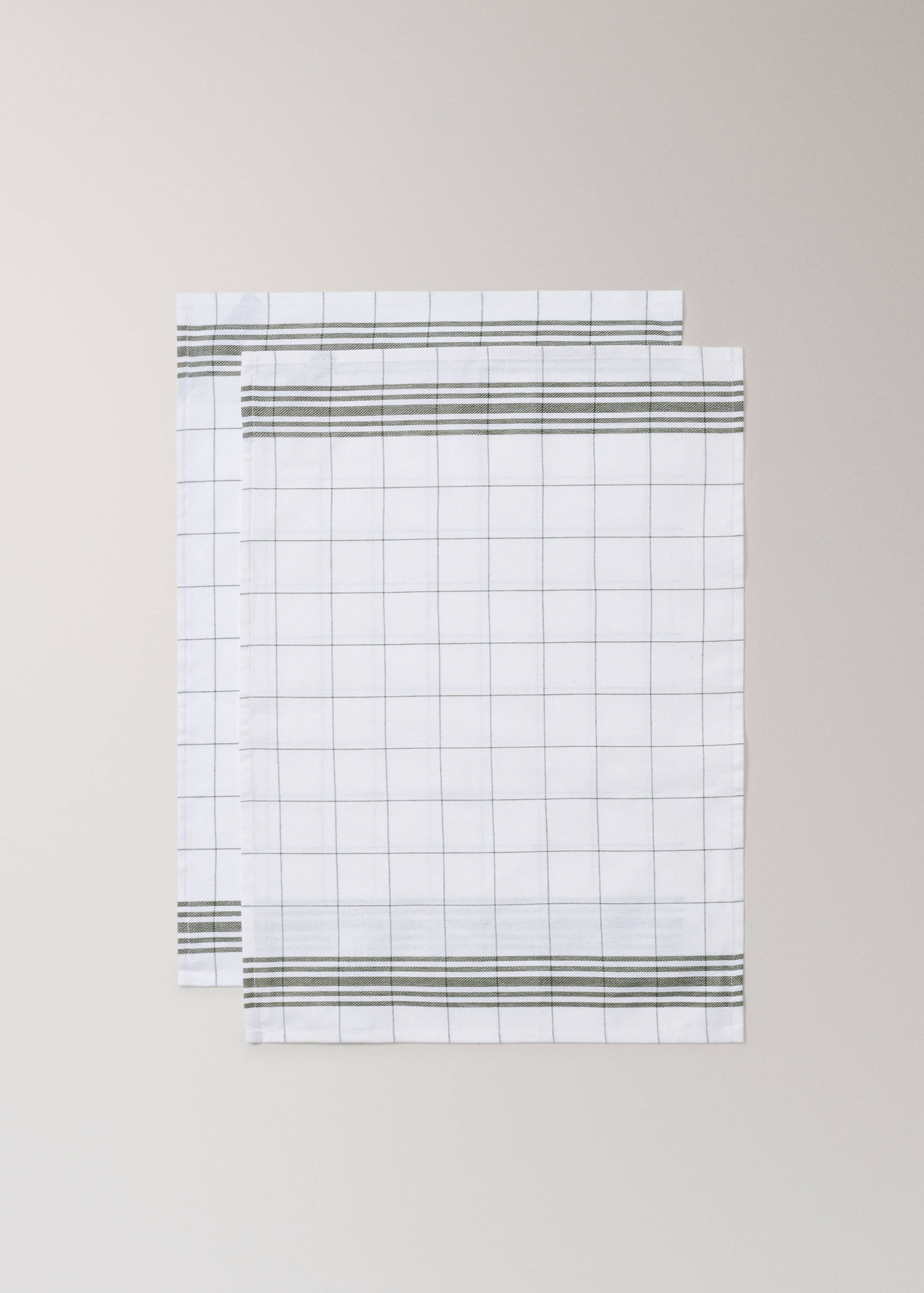 Check tea towels - Details of the article 1