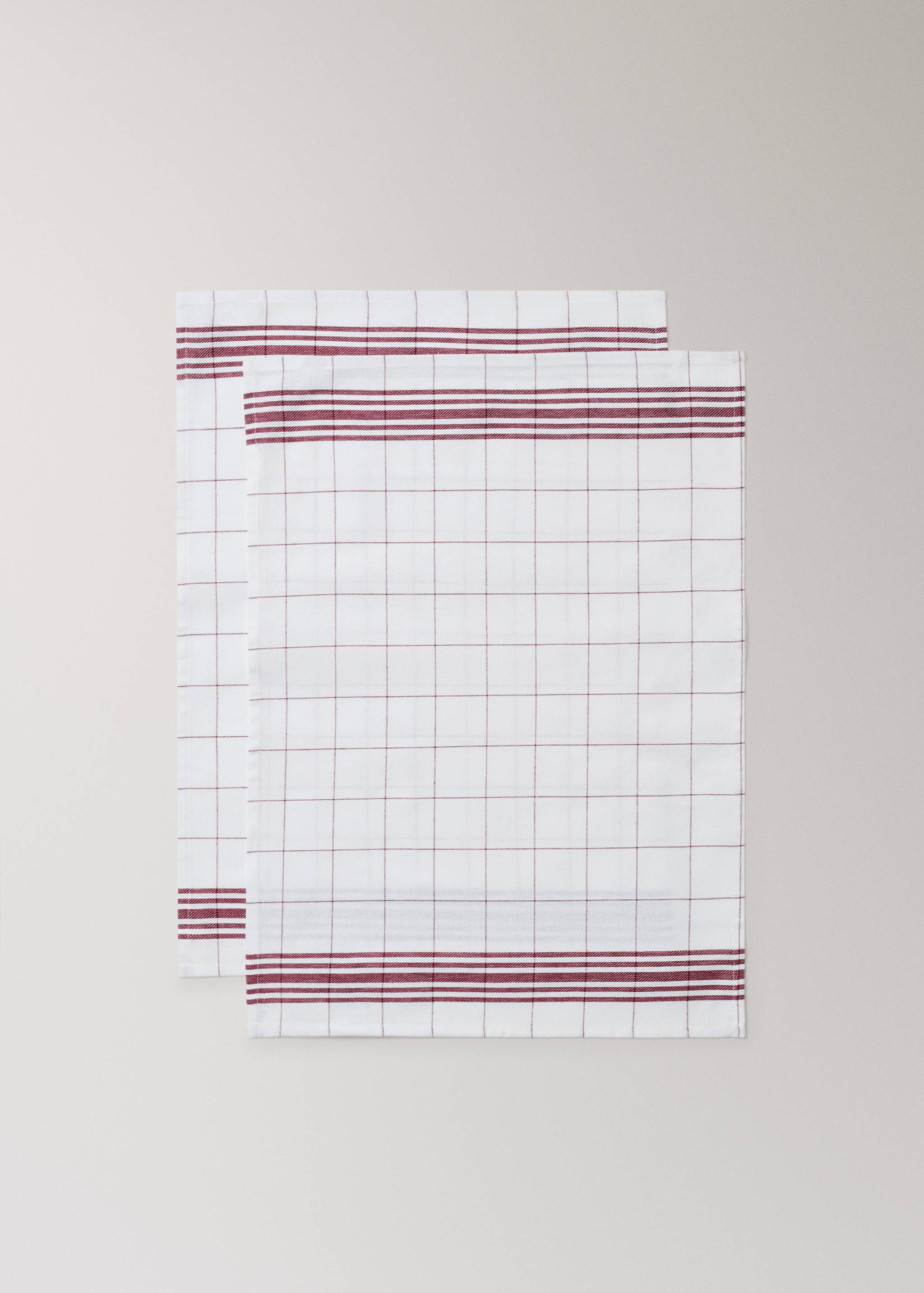 Check tea towels - Details of the article 1