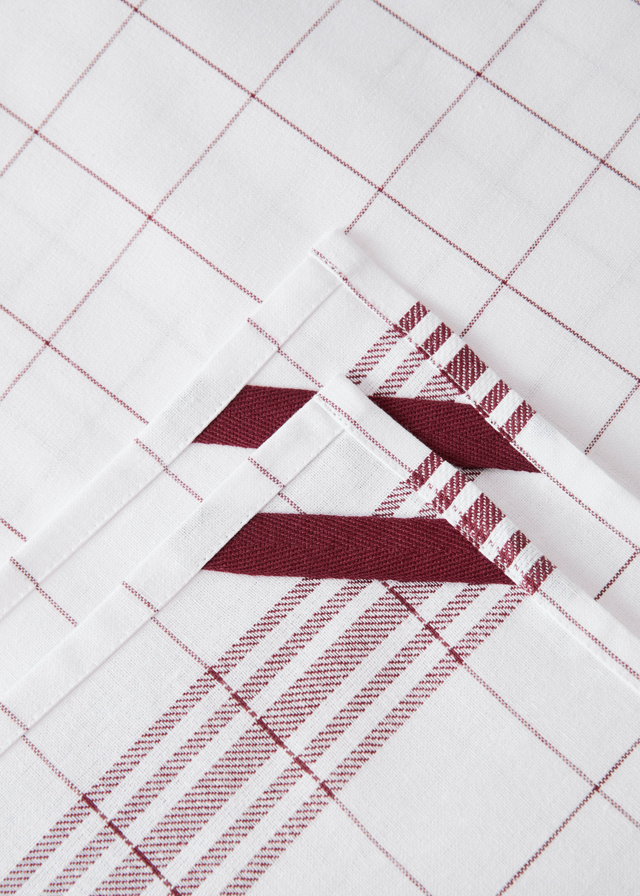 Check tea towels - Details of the article 2