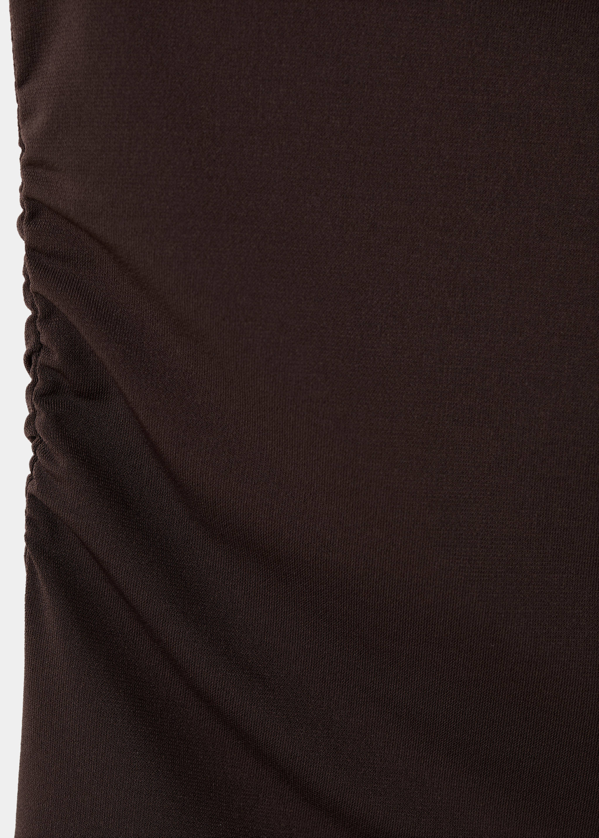 Top with asymmetrical neckline and metallic detail - Details of the article 0