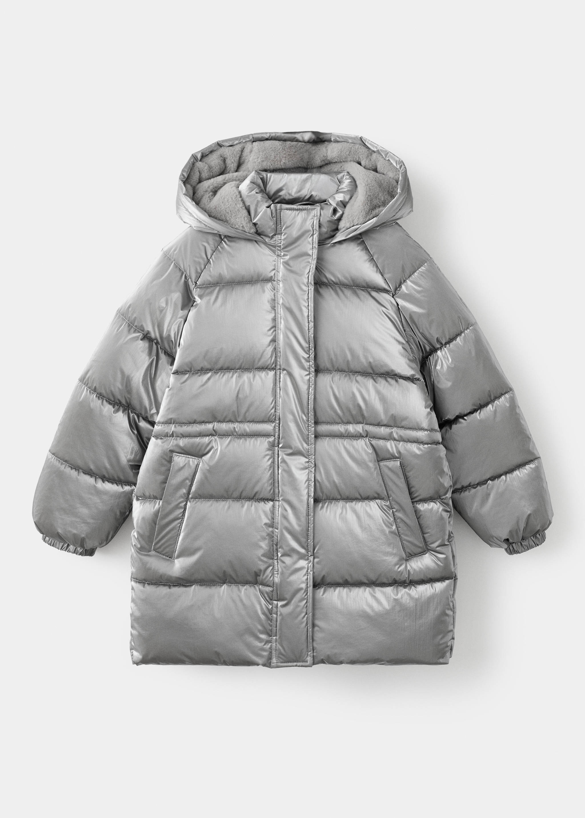 Anorak metallizzato imbottito - Articolo senza modello