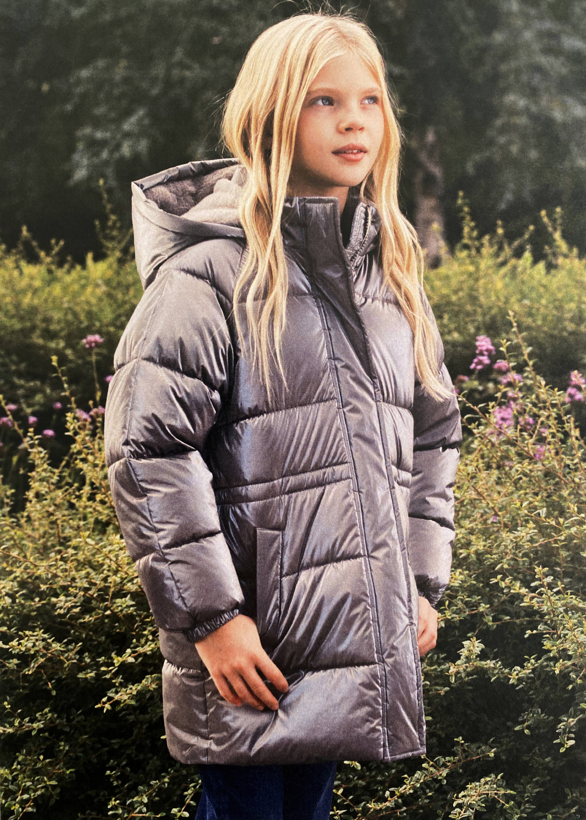 Anorak metallizzato imbottito - Dettaglio dell'articolo 5