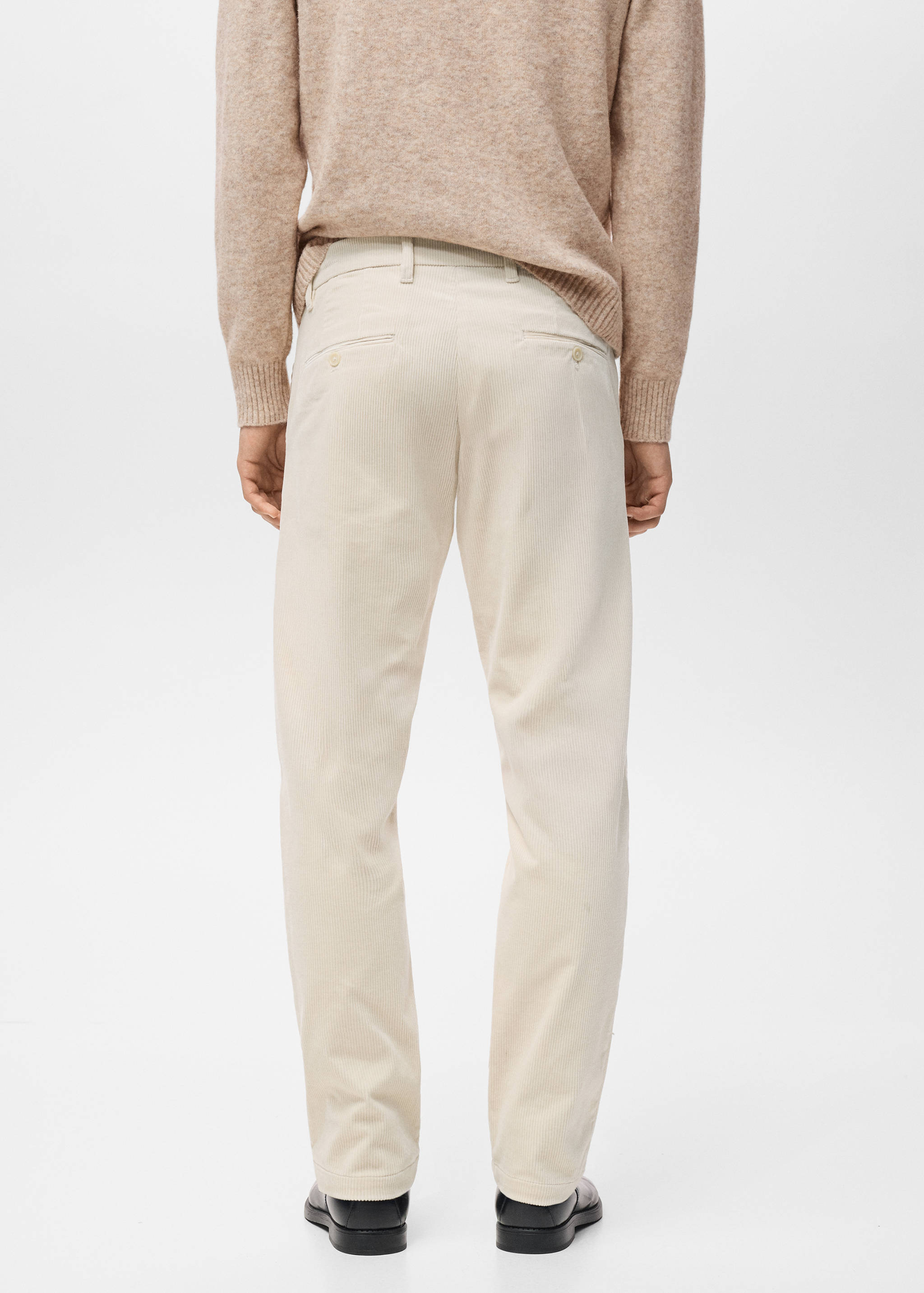 Pantalón pana slim fit - Reverso del artículo