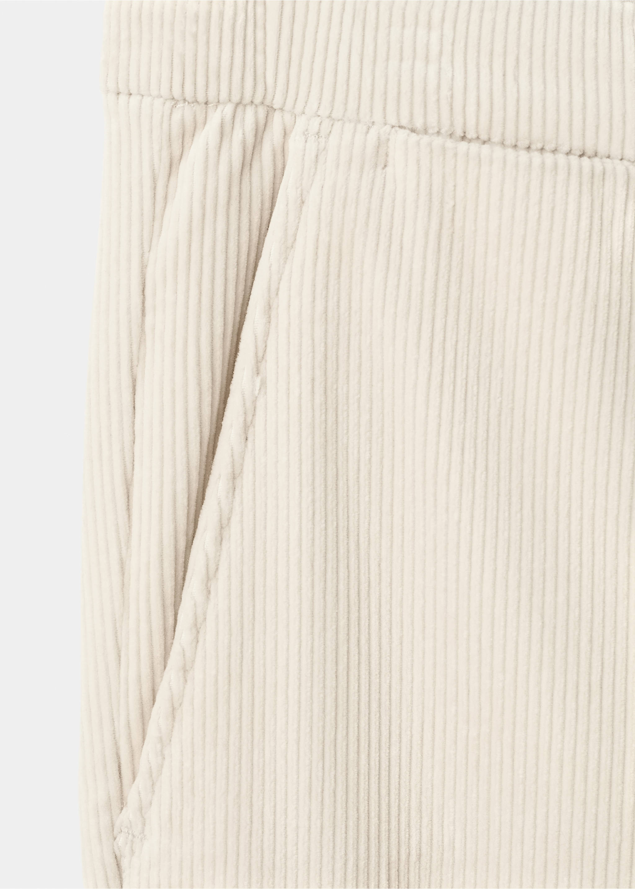 灯芯绒修身裤 - null, 米色. Ref: 17017887-00.