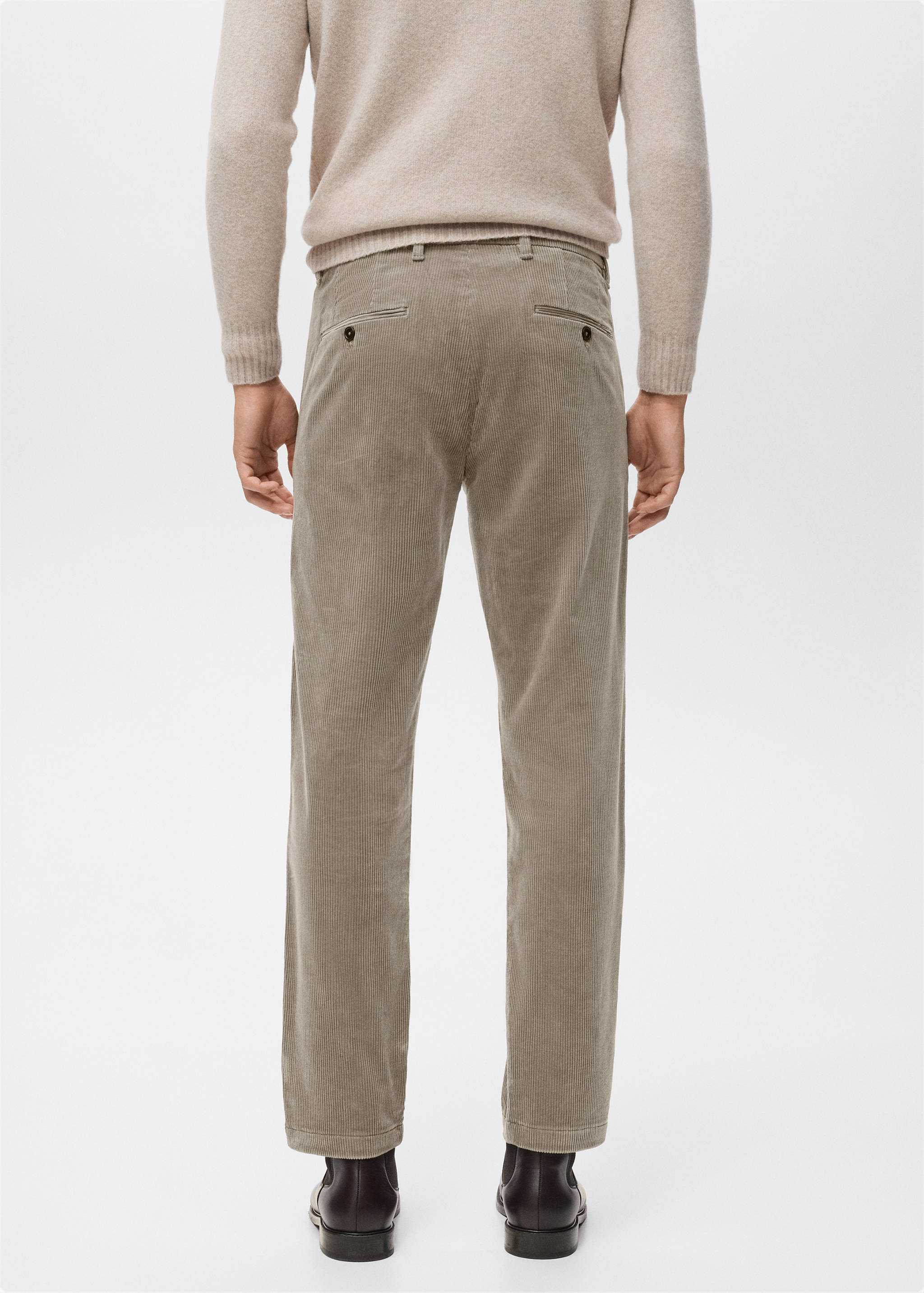 Pantalón pana slim fit - Reverso del artículo