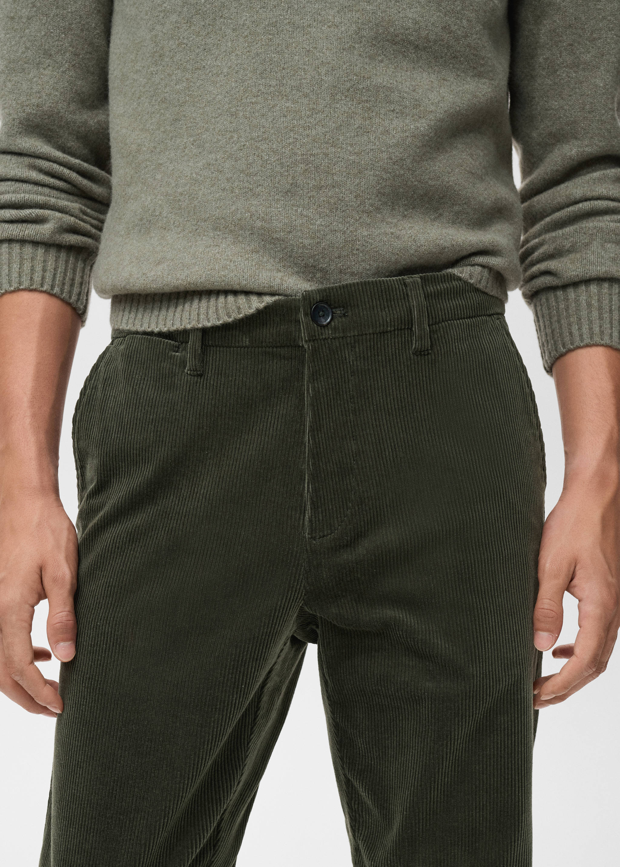 Pantalón pana slim fit - Detalle del artículo 1