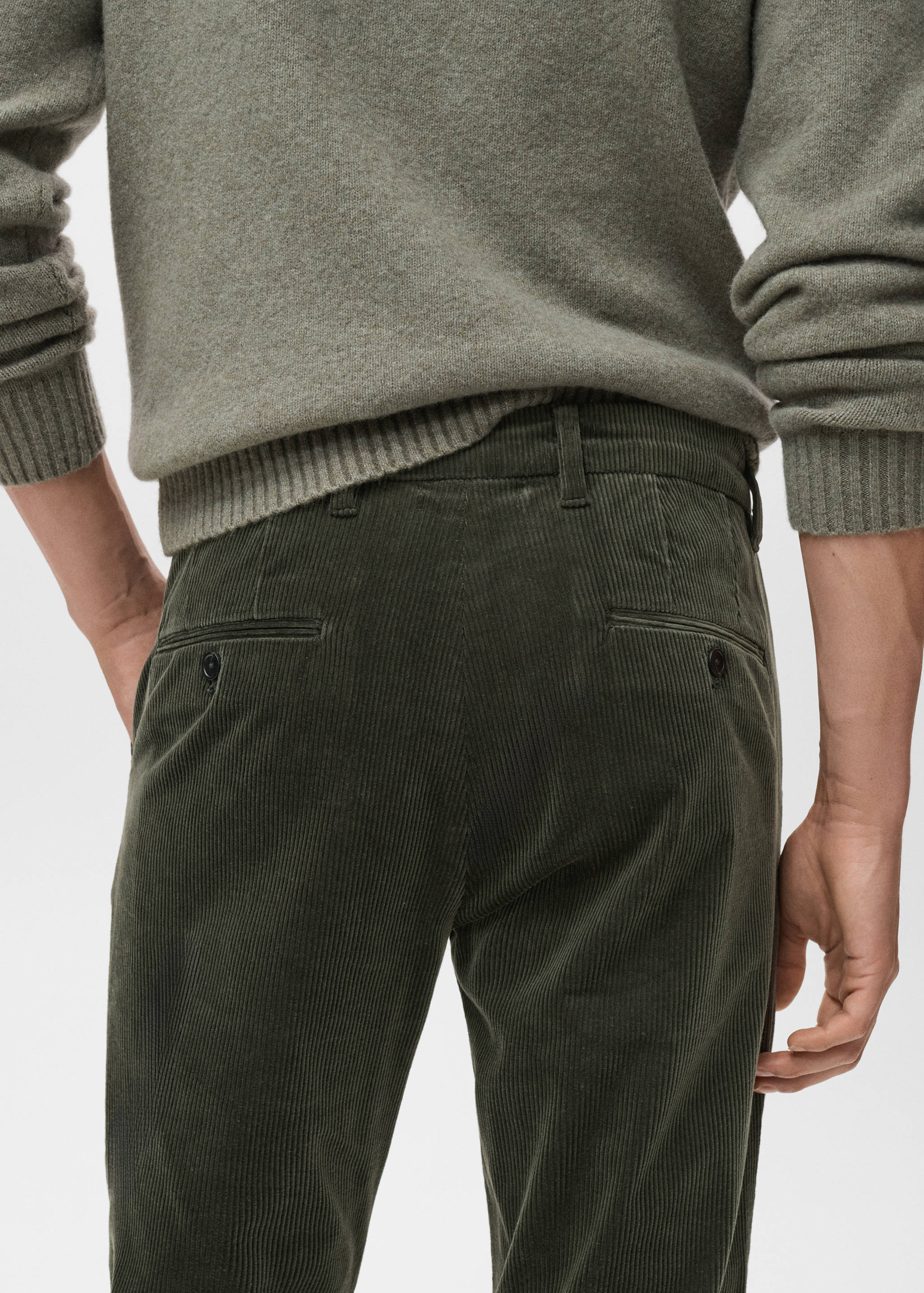 Pantalón pana slim fit - Detalle del artículo 6